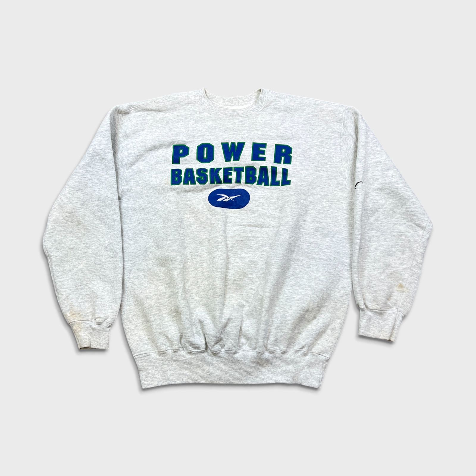 NBA × Reebok 90s Reebok Sweatshirt Large Power Basketball USA Crewneck Size US L / EU 52-54 / 3 - 1 Thumbnail