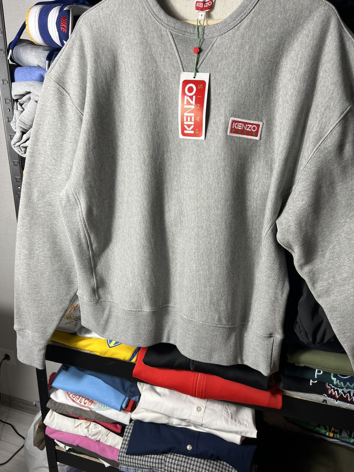Kenzo 🔥 Kenzo Paris Oversized Sweatshirt — Grey Size S Size US S / EU 44-46 / 1 - 10 Thumbnail