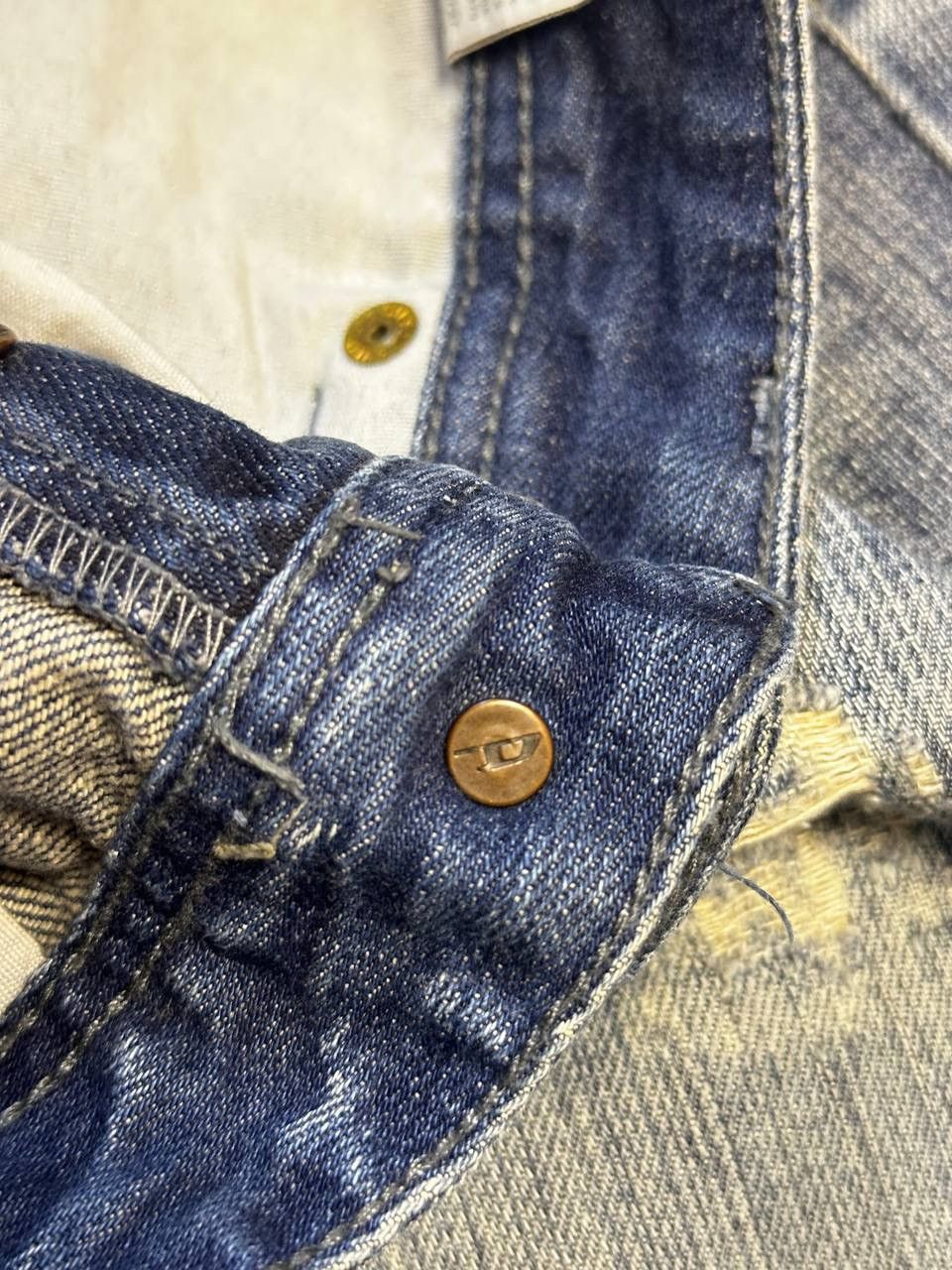Diesel × If Six Was Nine × Japanese Brand Vintage Diesel Jeans Big Logo Distressed Baggy japanese 90s Size US 32 / EU 48 - 18 Thumbnail