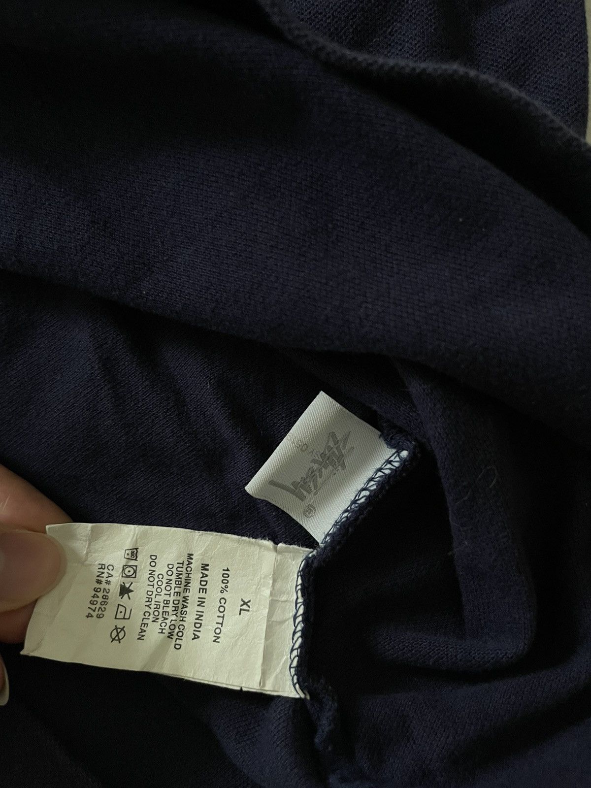 Stussy Stussy long sleeve navy shirt Size US XL / EU 56 / 4 - 3 Thumbnail
