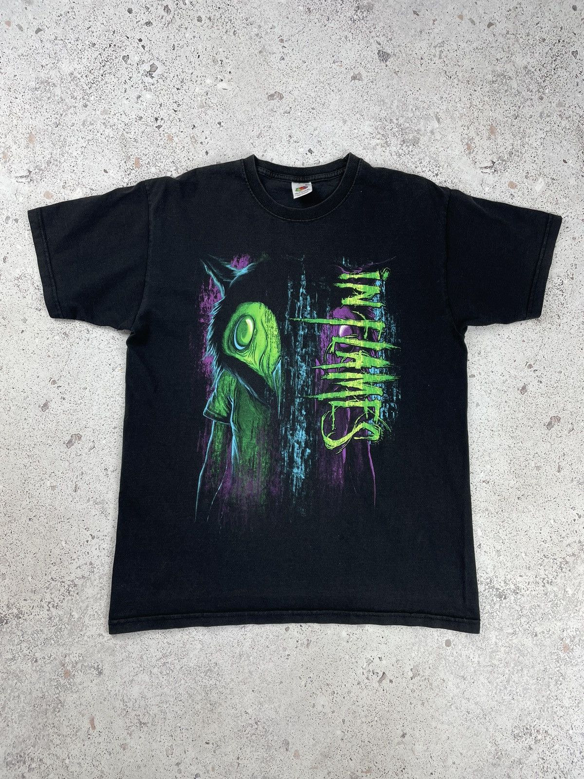Band Tees × Vintage In Flames Vintage logo Rock band metal tee t-shirt Size US M / EU 48-50 / 2 - 1 Thumbnail