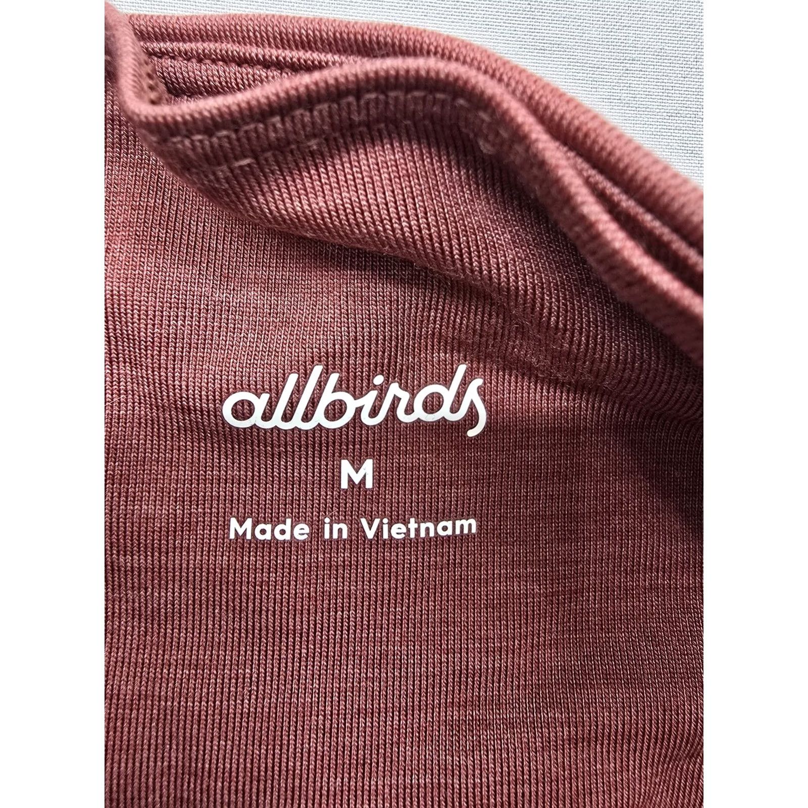 Allbirds Allbirds Natural Run Short Women's M Maroon Running Athletic NWT Size 32" / US 10 / IT 46 - 3 Thumbnail