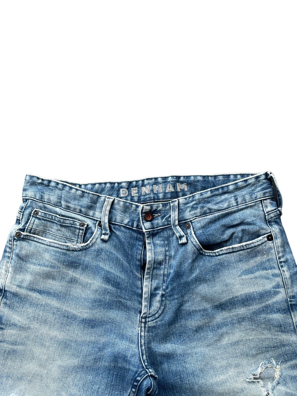 Denham Razor Slim Fit Distresed Denim