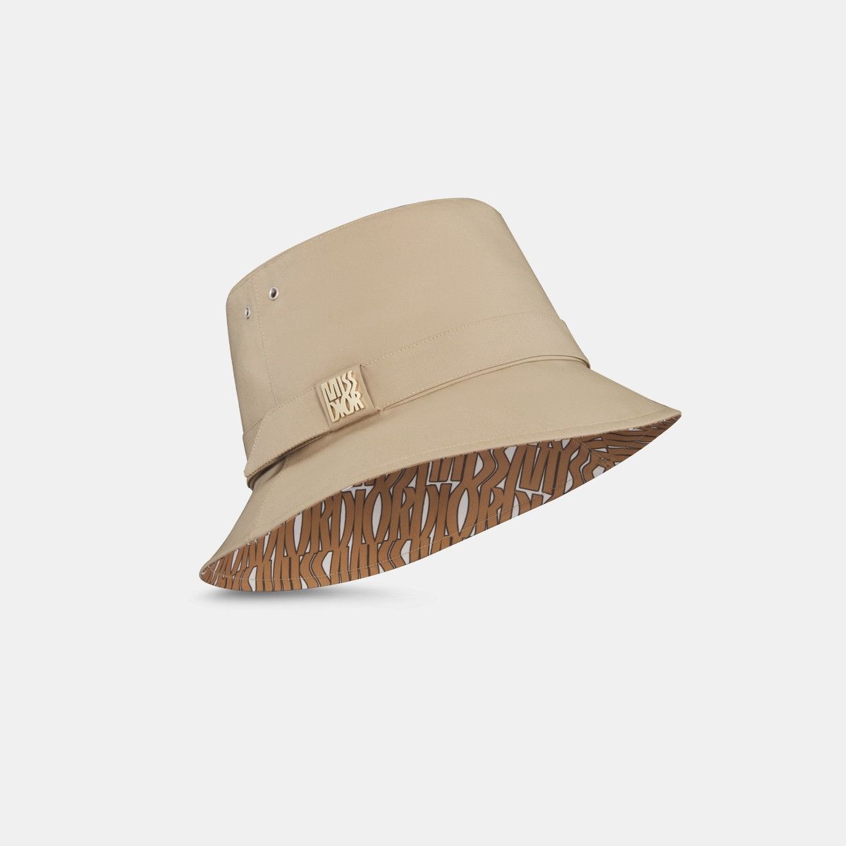 o1bcso1str0226 Size:OS/Small Brim Bucket Hat in Beige
