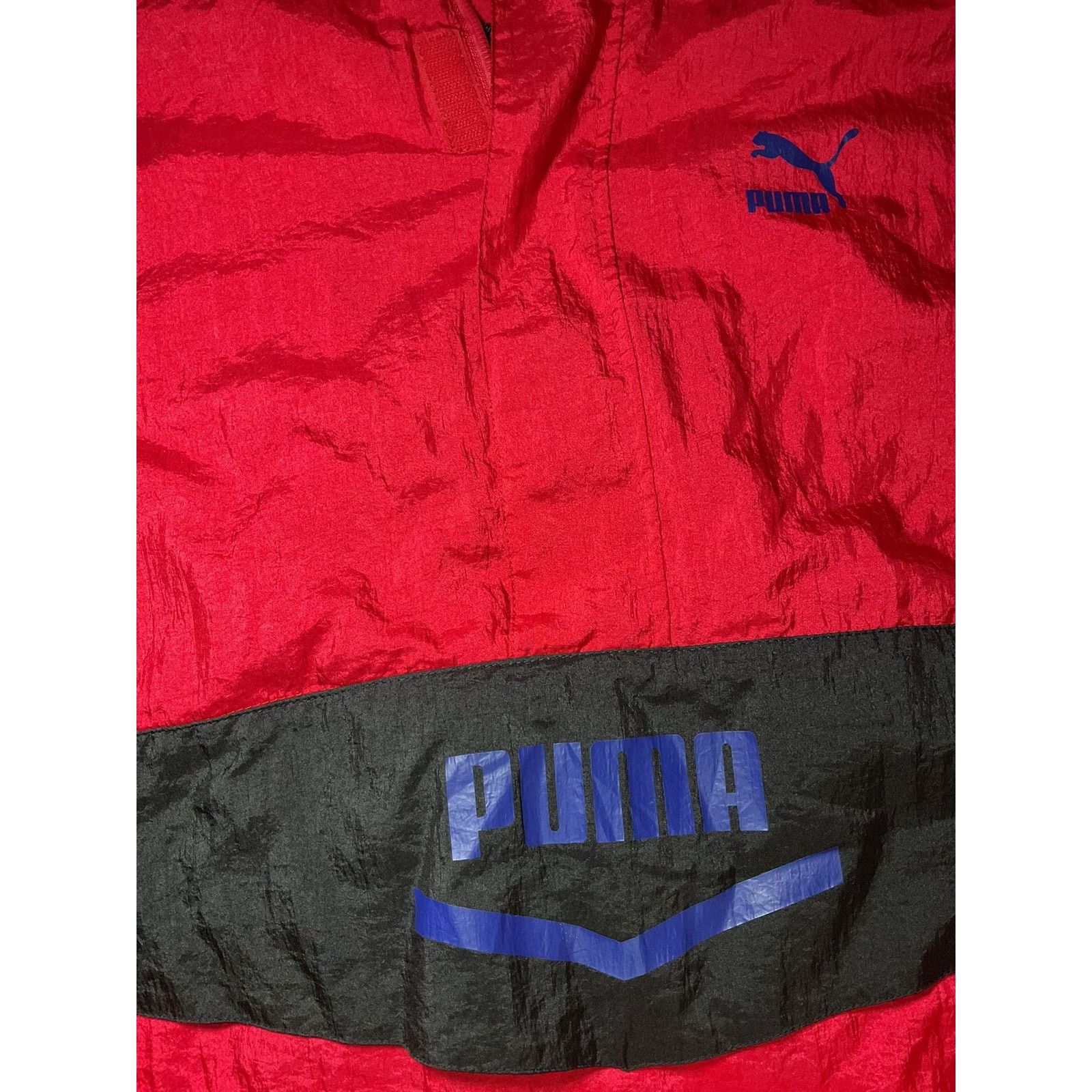 Puma 🐆 Puma Windbreaker Pullover Jacket – With size 2XL Size US XXL / EU 58 / 5 - 6 Thumbnail