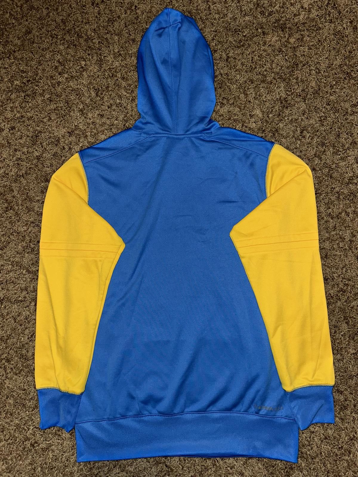 Nike Nike Men’s MLB Boston Red Sox City Connect Therma Blue/Yellow Hoodie Size US M / EU 48-50 / 2 - 5 Thumbnail