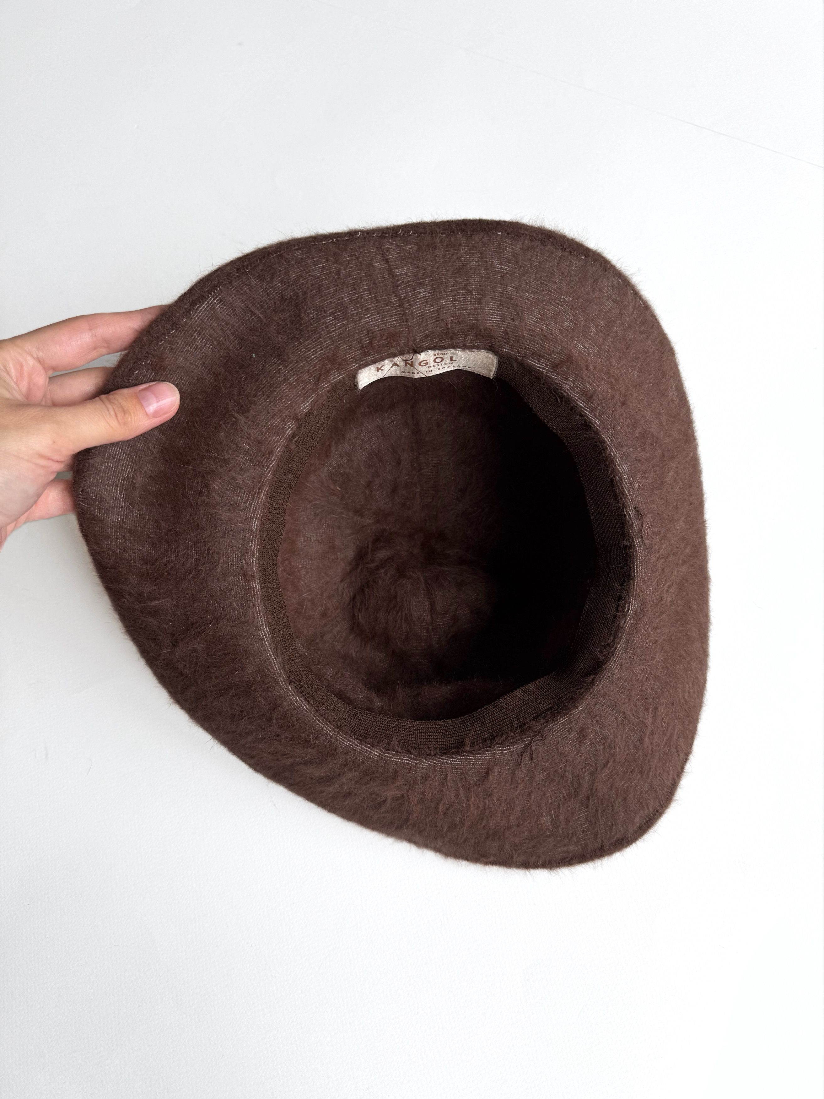Kangol Vintage Kangol Fuzzy Cloche Hat Made In England Brown Size ONE SIZE - 4 Thumbnail
