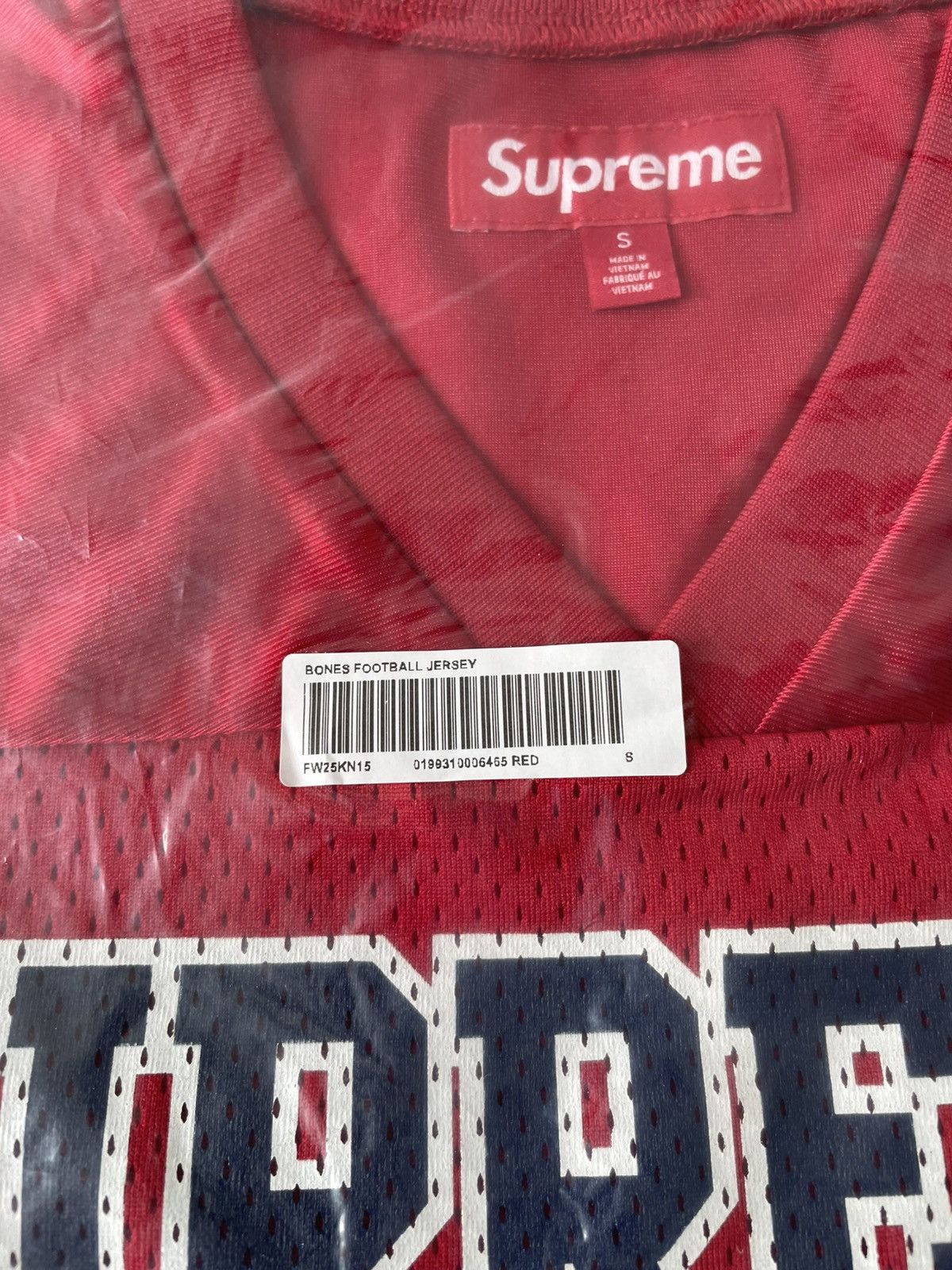 Supreme Supreme Bones Football Jersey Small Size US S / EU 44-46 / 1 - 2 Thumbnail