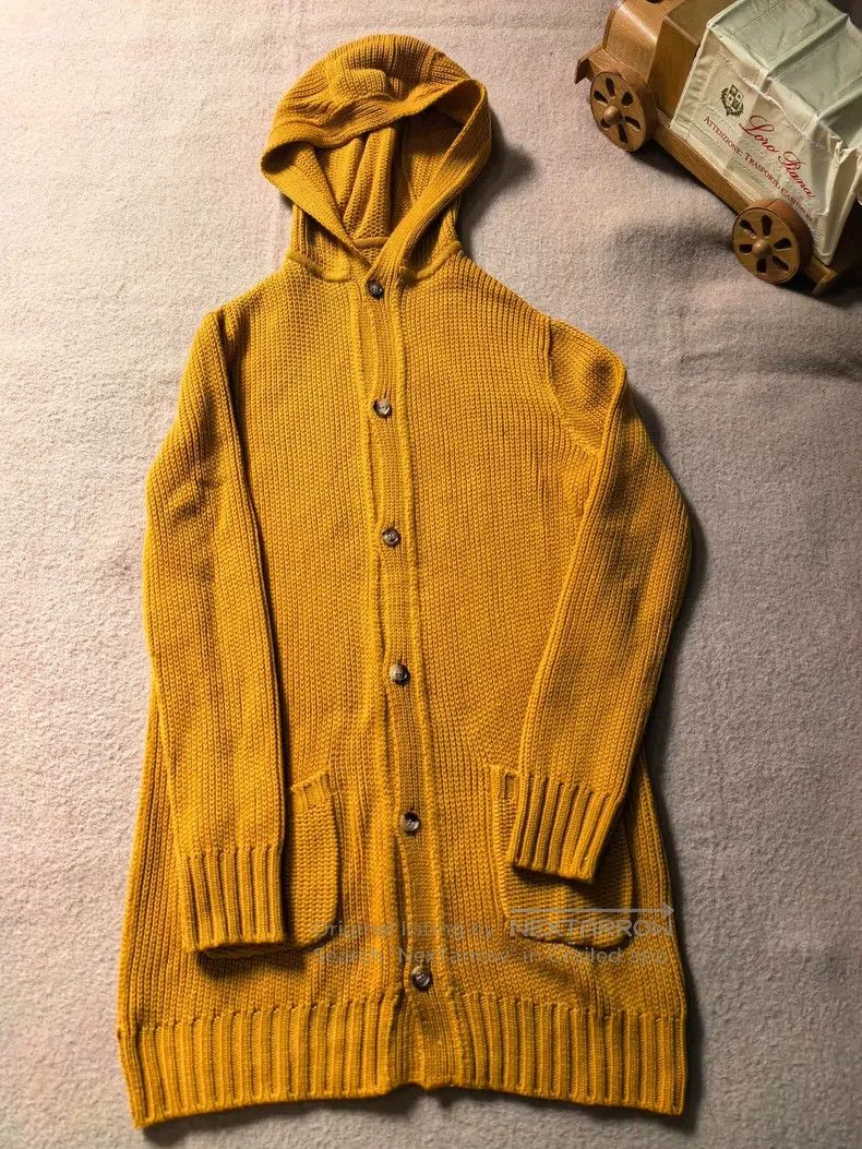 Loro Piana Loro Piana Double-sided knit hooded coat Size S / US 4 / IT 40 - 1 Thumbnail