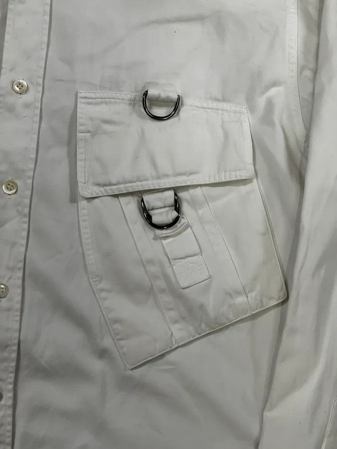Gucci SS2002 Gucci White Cargo Safari Shirt by Tom Ford Size US L / EU 52-54 / 3 - 10 Thumbnail