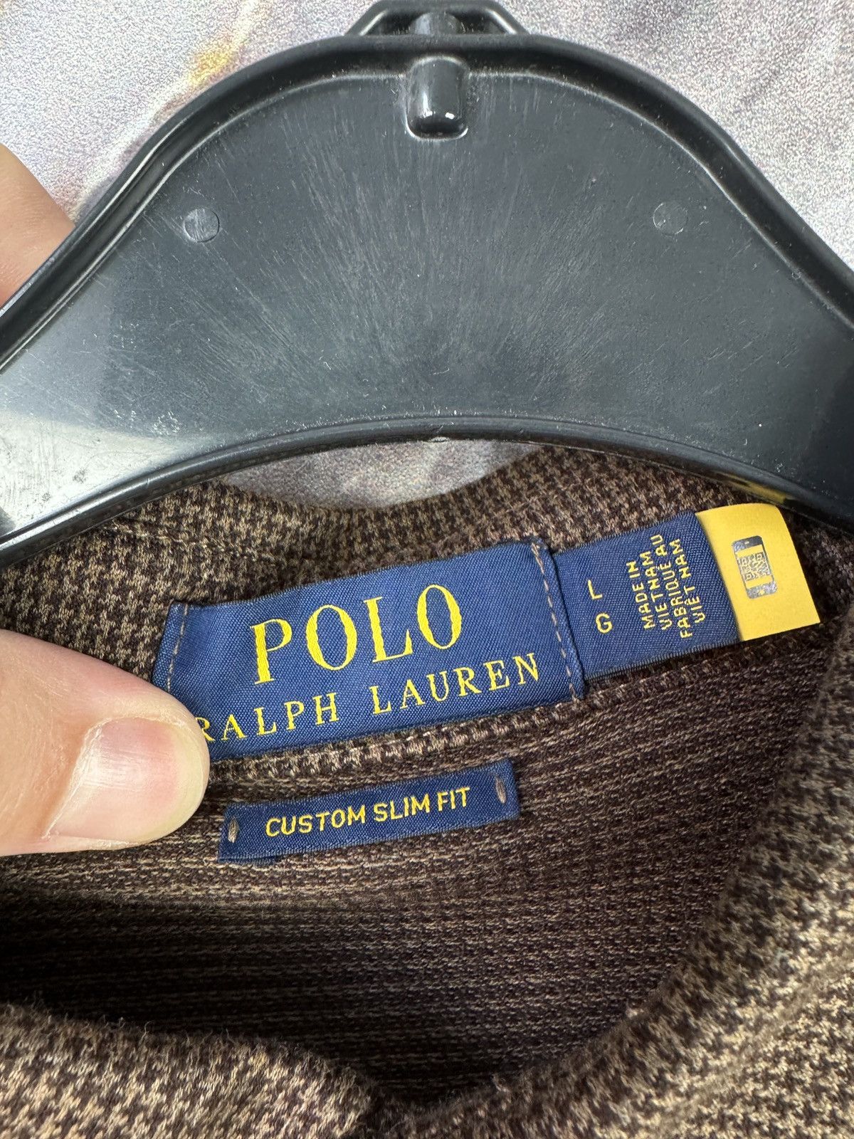 Polo Ralph Lauren Men’s Polo Ralph Lauren Shirt Long Sleeve Brown Luxury SizeL Size US L / EU 52-54 / 3 - 7 Thumbnail
