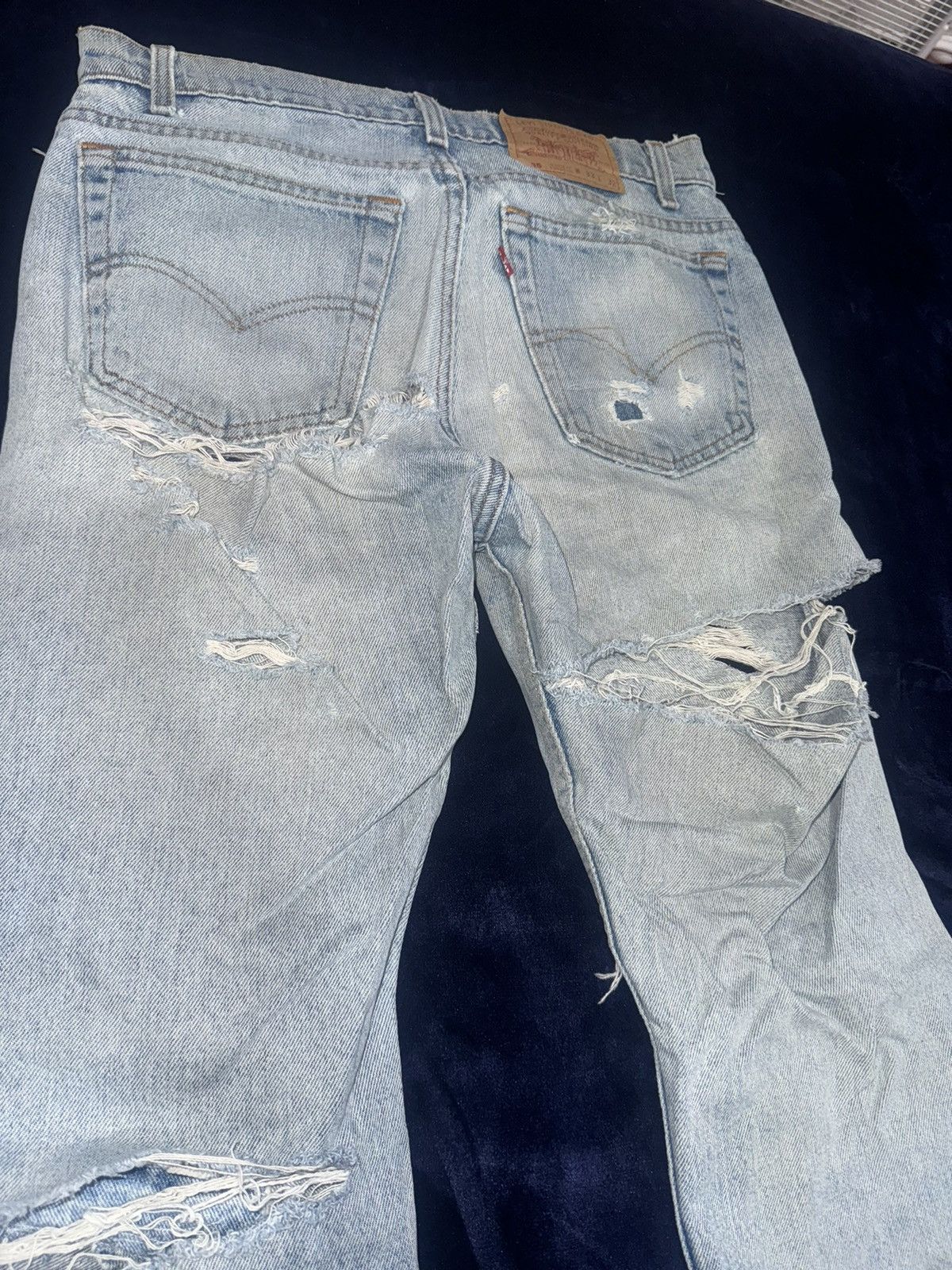 Levi's levis 505 straight leg and regular fit Size US 33 - 7 Thumbnail