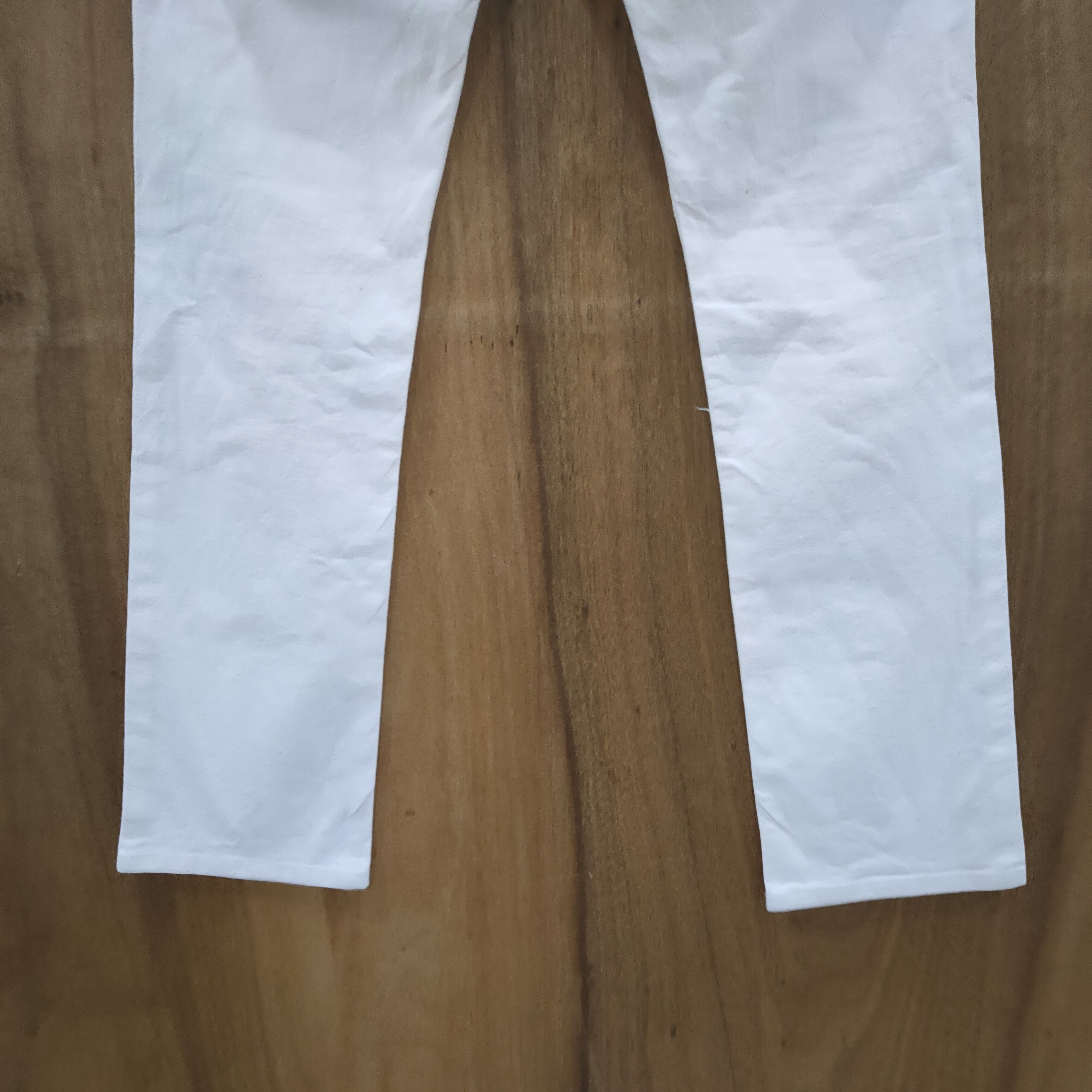 PPFM PPFM WHITE MULTIPOCKET JEAN DENIM PANTS Size US 30 / EU 46 - 9 Thumbnail