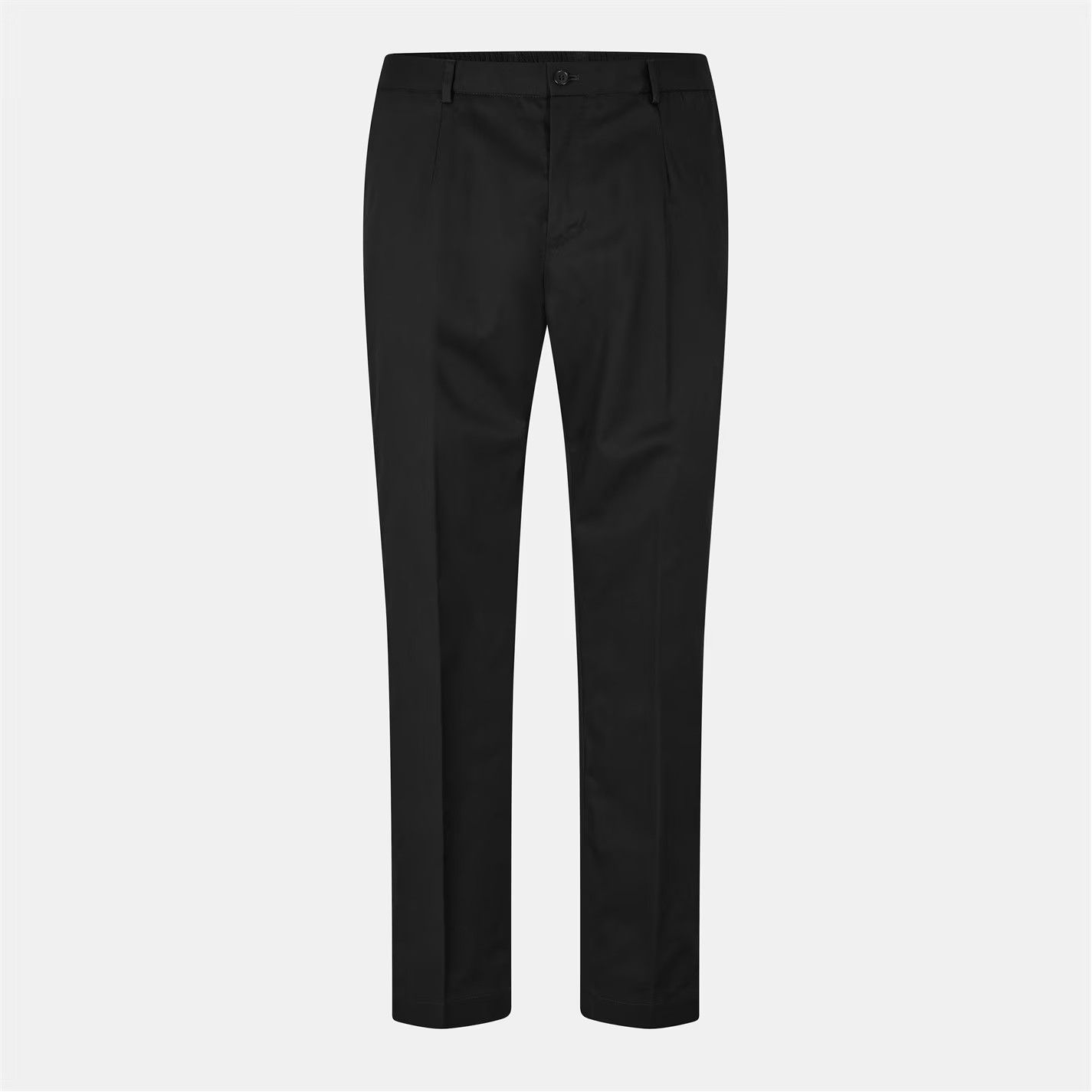 Dolce & Gabbana o1g2r1mq0426 Structured Fit Chinos Pants in Nero Size US 30 / EU 46 - 1 Thumbnail