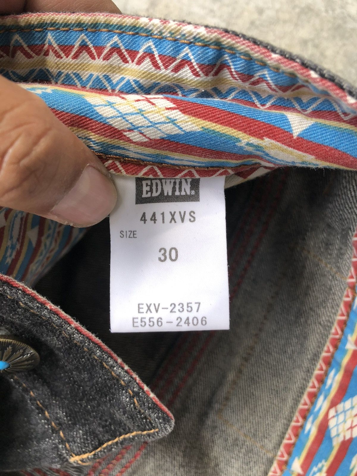 If Six Was Nine Japanese Edwin Flared Jeans Distressed Jeans Size US 32 / EU 48 - 19 Thumbnail