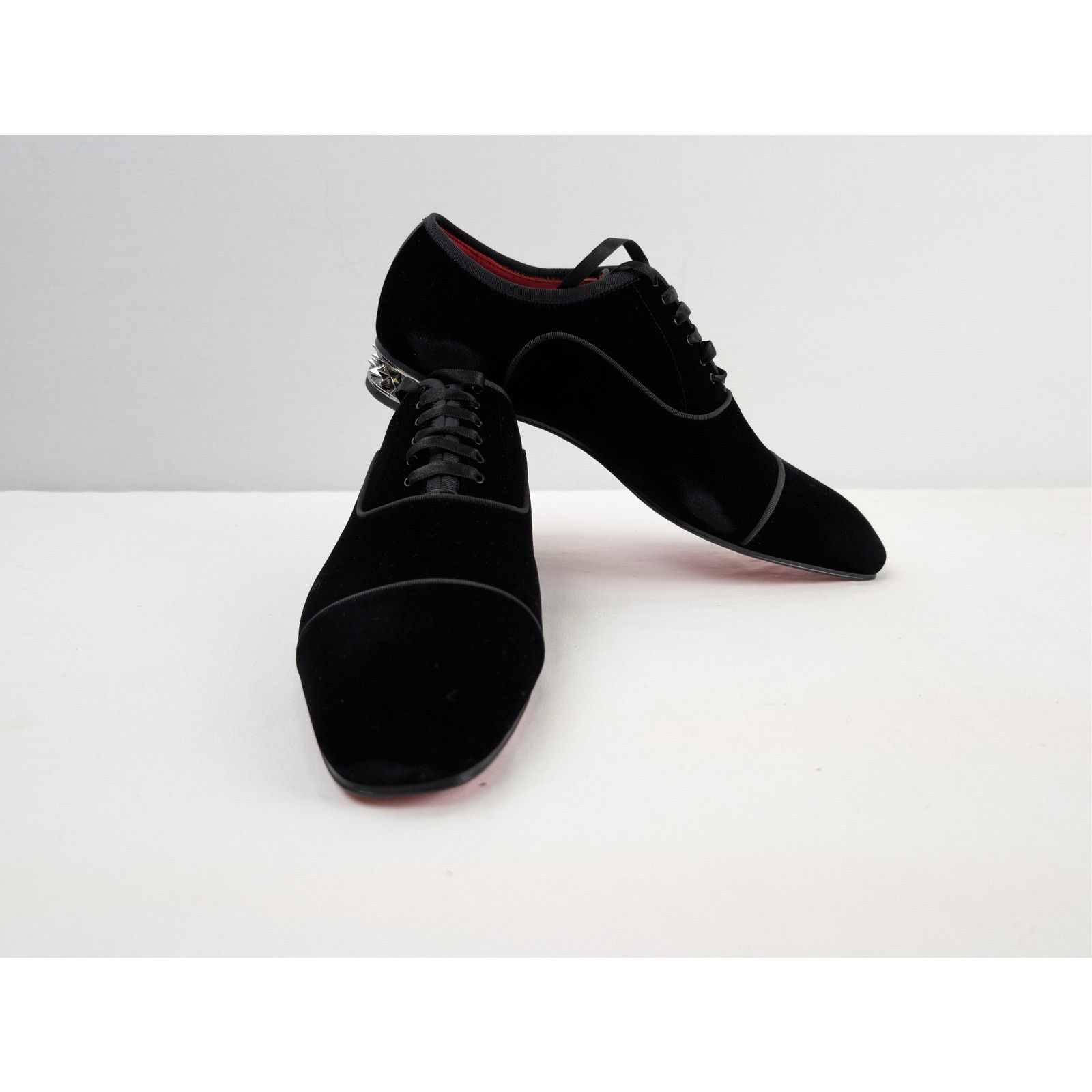 Christian Louboutin o1rshd1 Greggy Rocks Flat Shoe Boots in Black 42.5 Size US 9.5 / EU 42-43 - 17 Thumbnail
