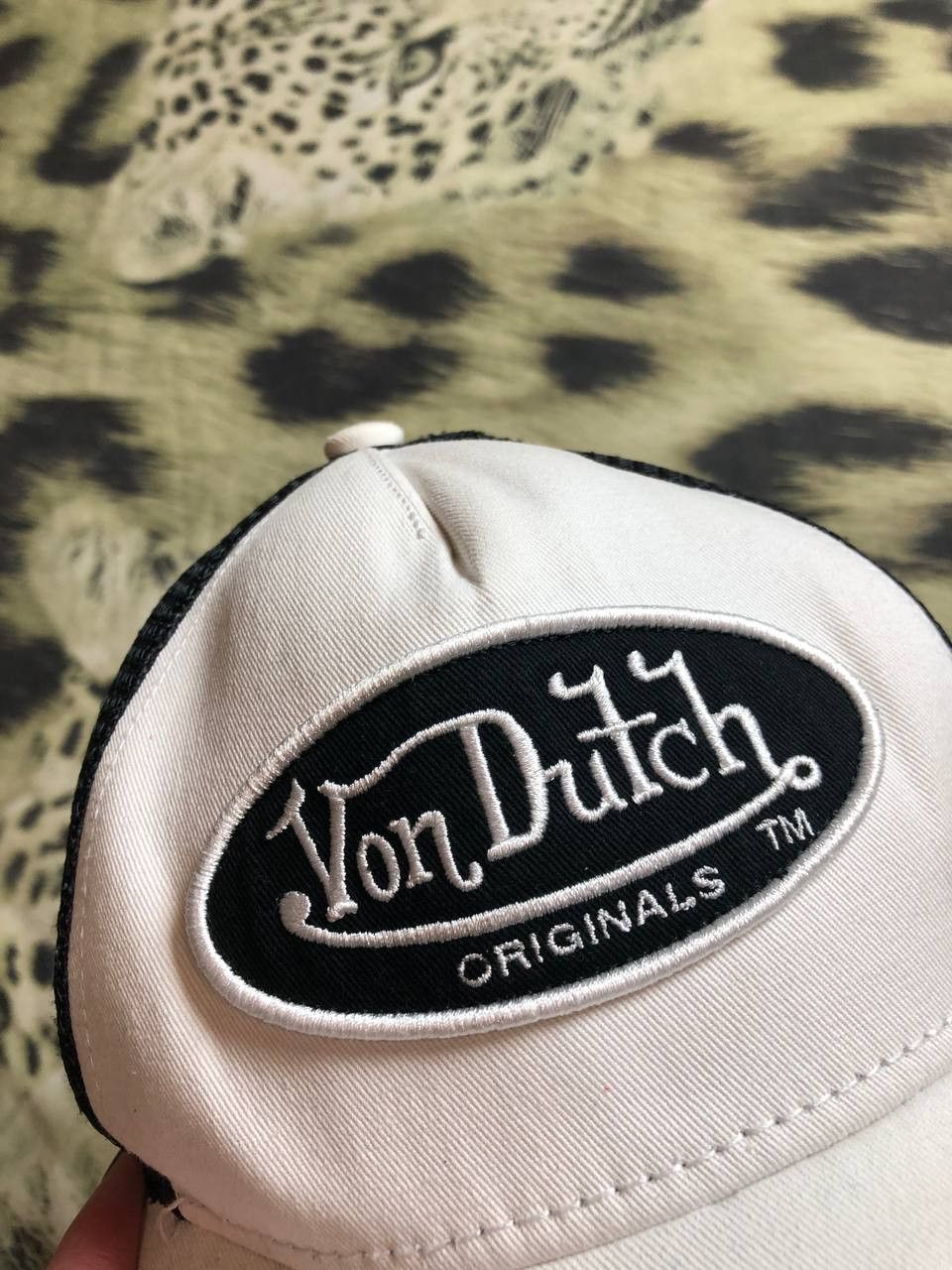 Von Dutch Von Dutch Boston Oval Patch Trucker Baseball Cap Size ONE SIZE - 9 Thumbnail
