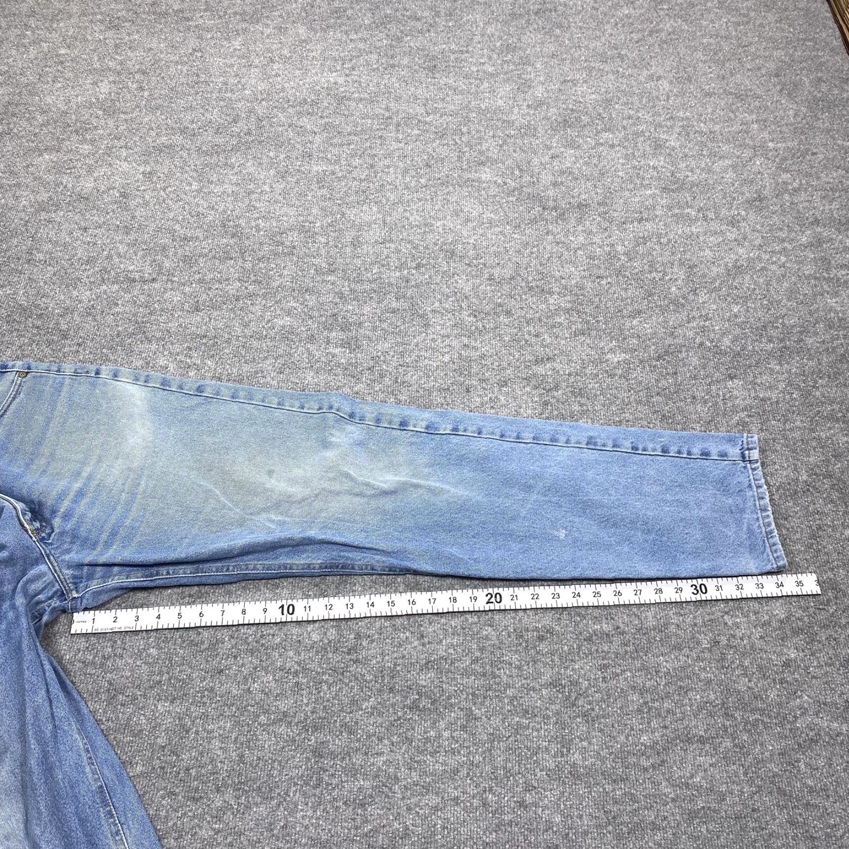 Carhartt Carhartt Jeans Mens 38x34 Light Blue Straight Leg Denim Workwear Classic Mens Size US 38 / EU 54 - 6 Thumbnail