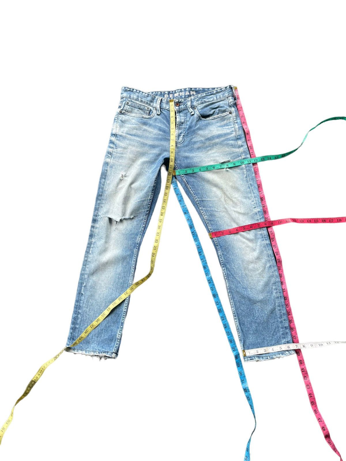 Denham Razor Slim Fit Distresed Denim