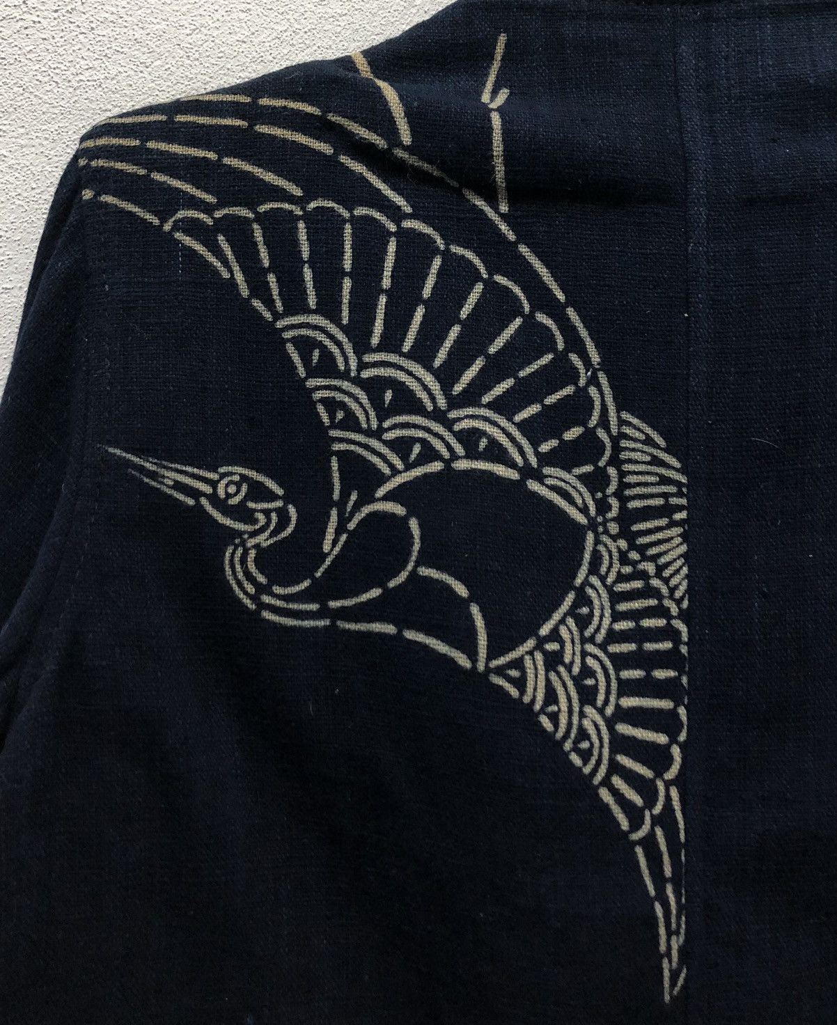 Indigo Loco Blue Works Indigo Dyed Crane Jacket Natural Indigo Size L / US 10 / IT 46 - 6 Thumbnail