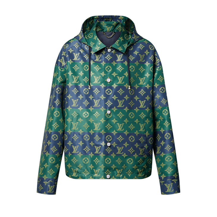 Louis Vuitton Monogram Printed Coach Jacket Size US XS / EU 42 / 0 - 1 Thumbnail