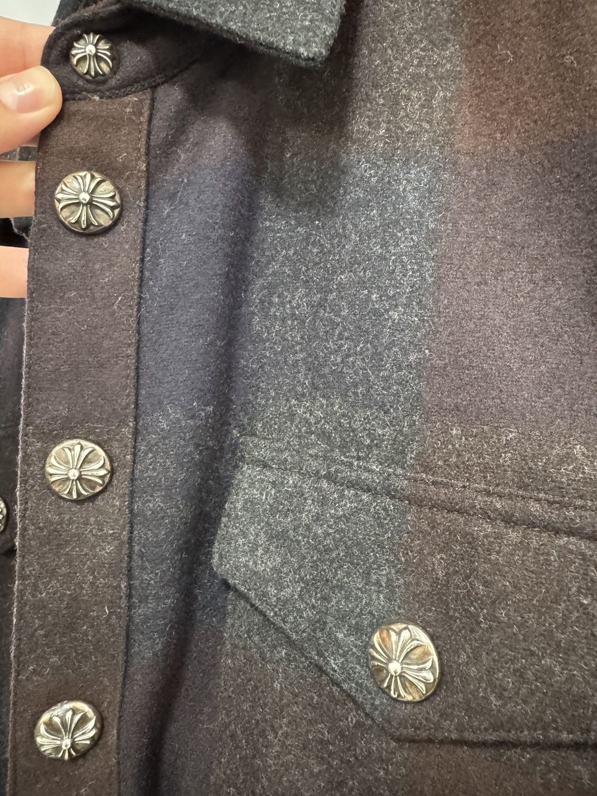 Chrome Hearts Vintage Chrome hearts workdog flannel with patches Size US M / EU 48-50 / 2 - 2 Thumbnail