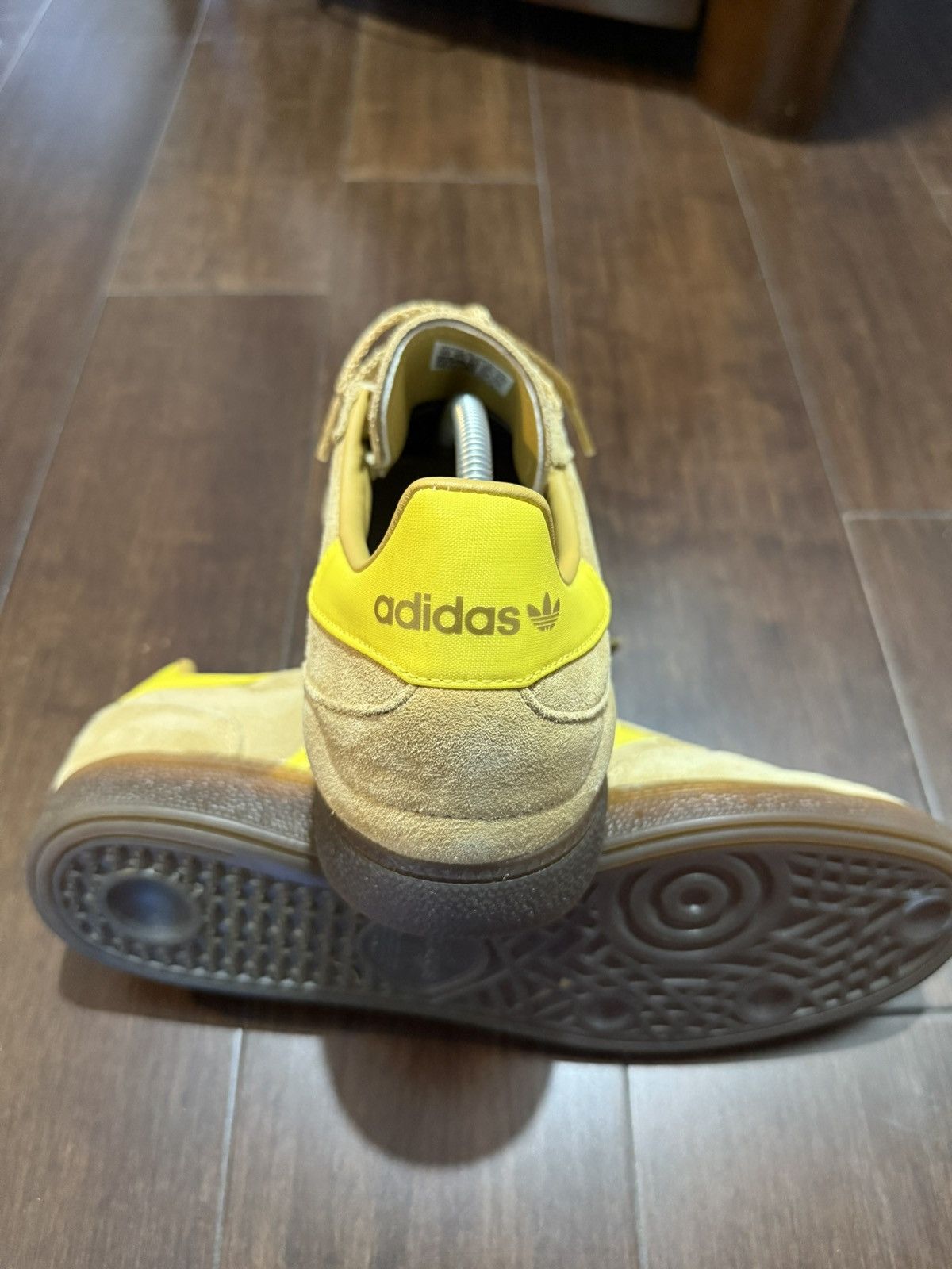 Adidas Adidas Busenitz Vintage Suede Sneakers in yellow and brown Size US 10 / EU 43 - 4 Thumbnail
