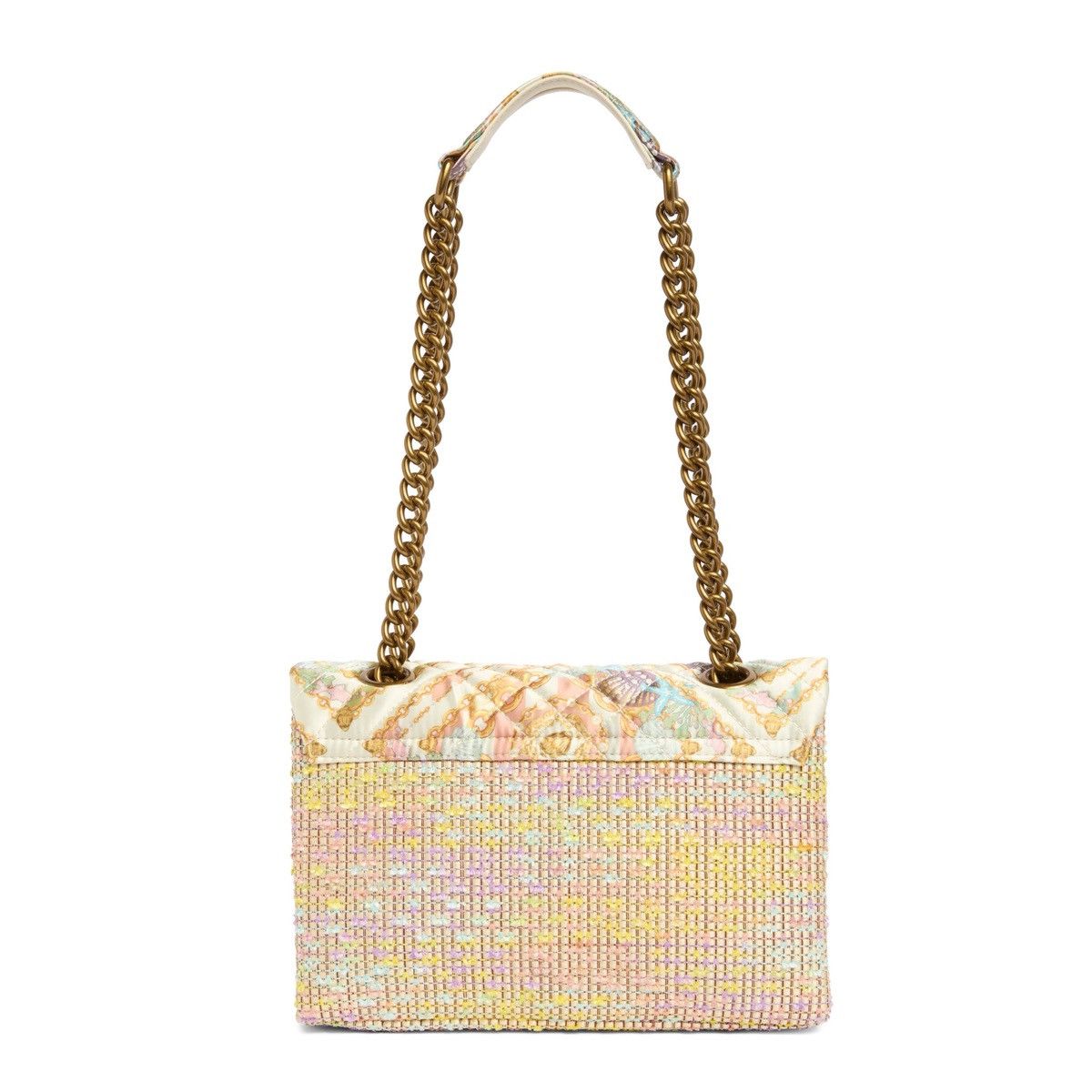 Kurt Geiger Kurt Geiger London Brixton Mixed Media Tweed Shoulder Bag Size ONE SIZE - 8 Thumbnail