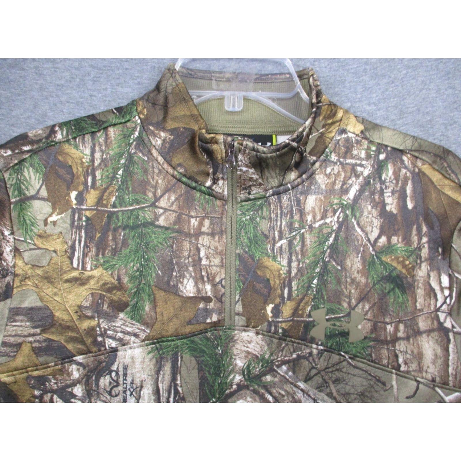 Under Armour Under Armour Sweatshirt Real Tree Camouflage Infinity Hunting M Medium Mens Pullover Long Sleeve Logo Size US M / EU 48-50 / 2 - 3 Thumbnail