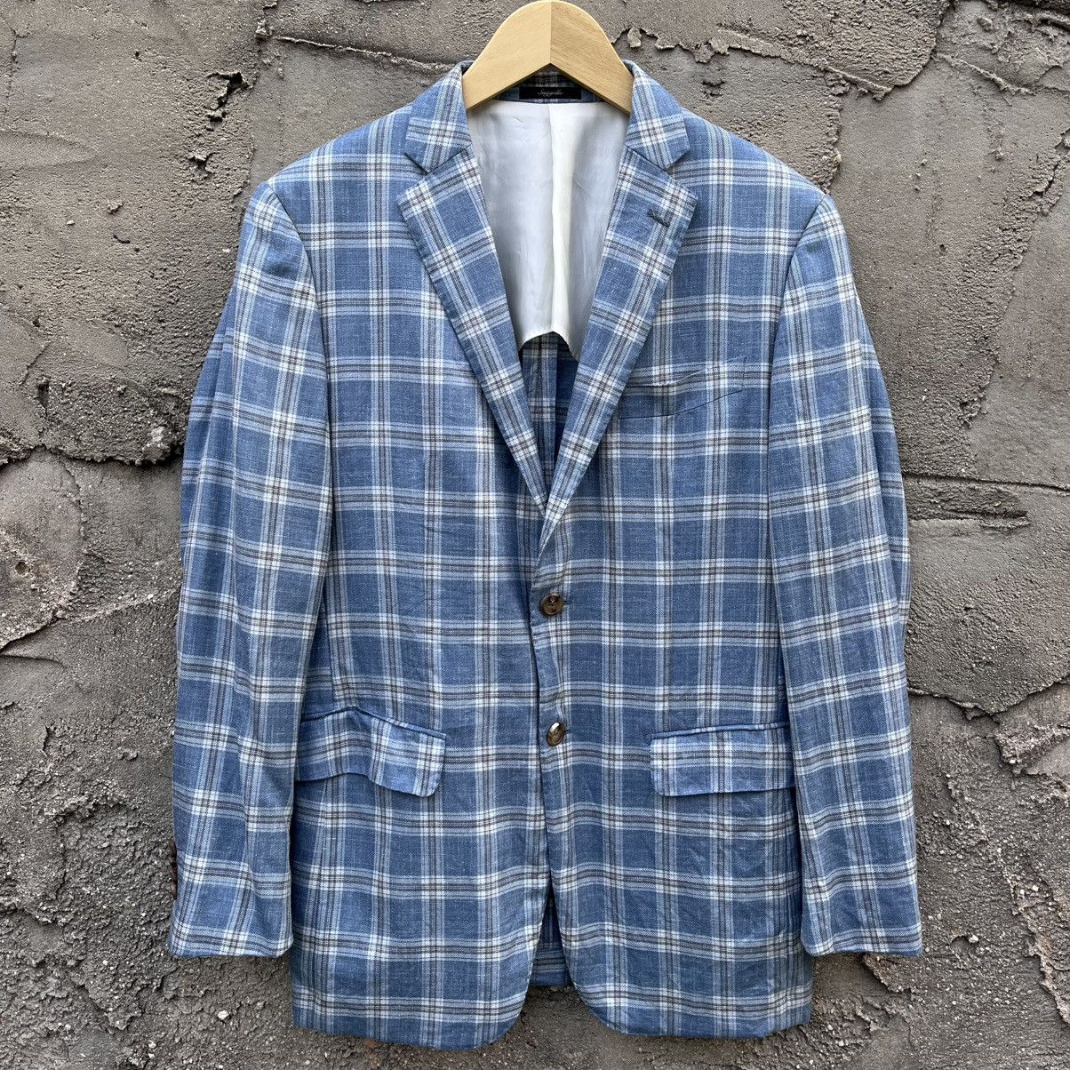 Loro Piana Ing. Loro Piana Blazer Galaxy Suggelo Size 38R - 1 Thumbnail