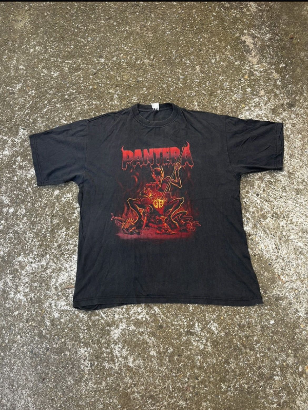 Band Tees × Vintage Vintage 90s Pantera Concert Got My Ass Branded Winterland Size US XL / EU 56 / 4 - 1 Thumbnail