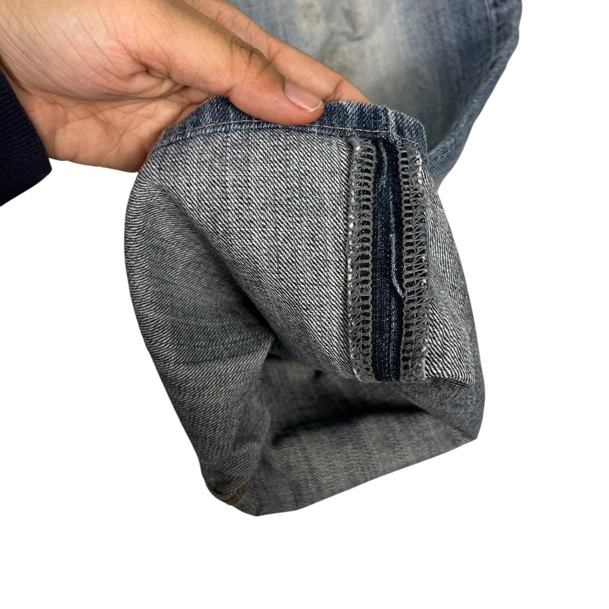 14th Addiction Vintage Japanese Designer Distressed Denim Size US 34 / EU 50 - 12 Thumbnail