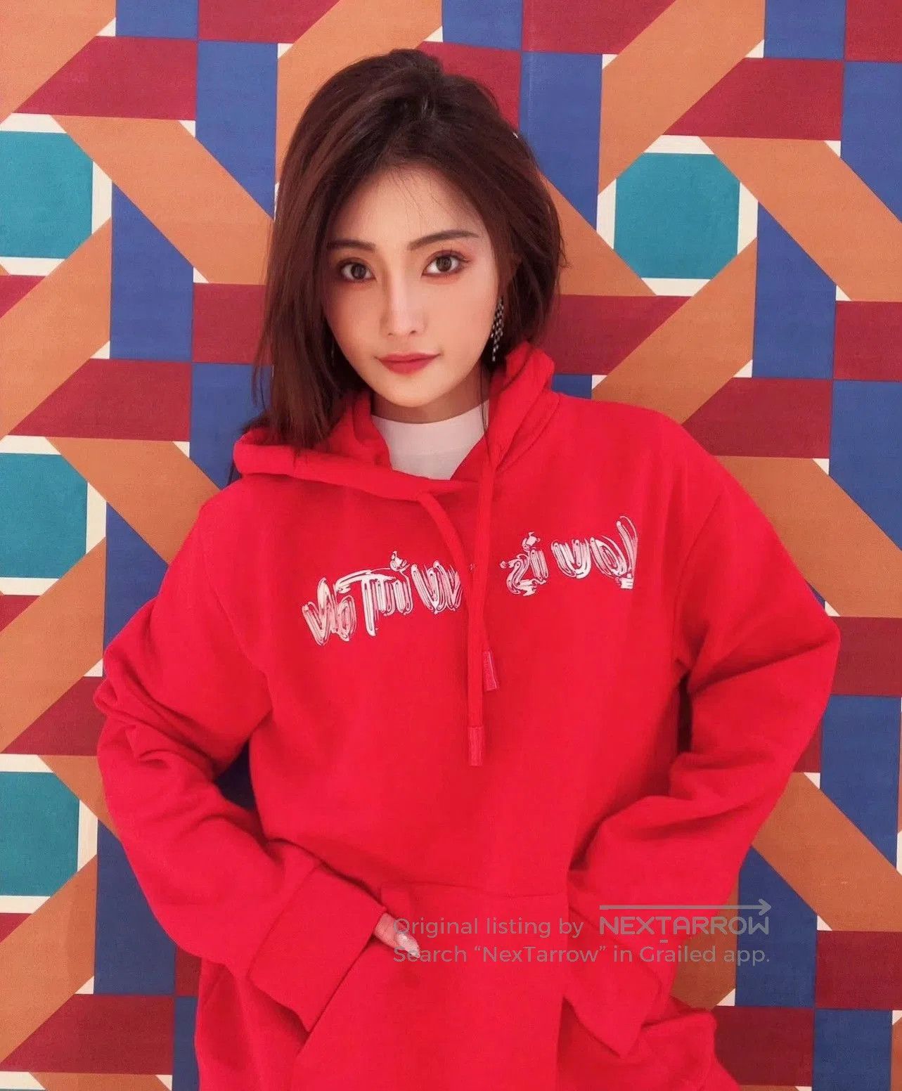 Louis Vuitton Louis Vuitton Letter Print Hooded Sweatshirt. Size US S / EU 44-46 / 1 - 6 Thumbnail