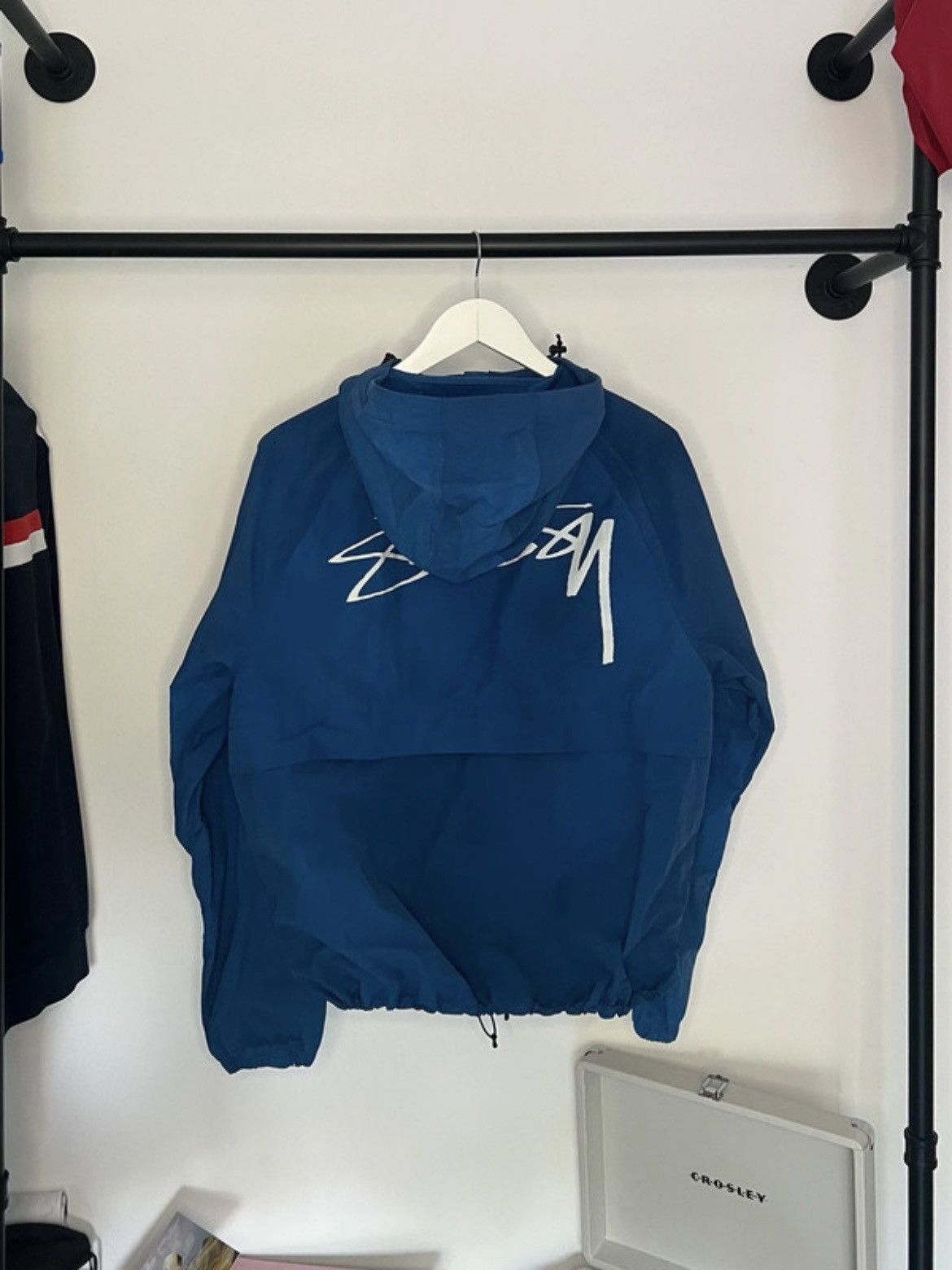 Stussy Stussy Shell Jacket Windbreaker Blue S Size US S / EU 44-46 / 1 - 2 Thumbnail