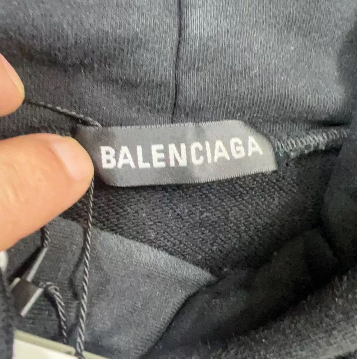 Balenciaga Balenciaga crew letter logo long sleeved hooded sweatshirt Size US XS / EU 42 / 0 - 4 Thumbnail