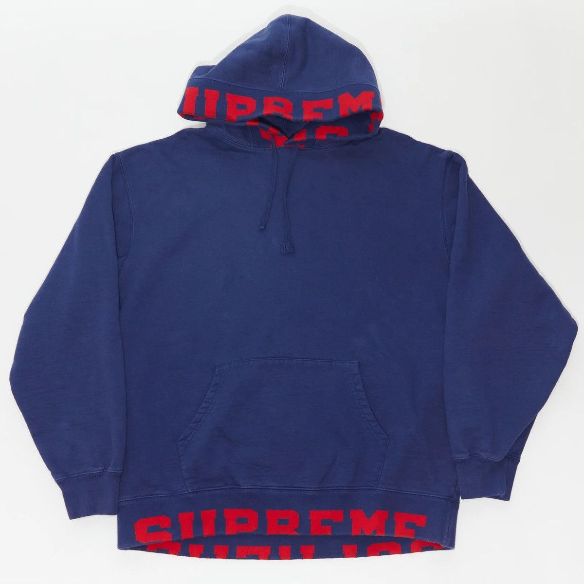 Supreme SUPREME CROPPED LOGOS HOODED SWEATSHIRT Size US XL / EU 56 / 4 - 1 Thumbnail