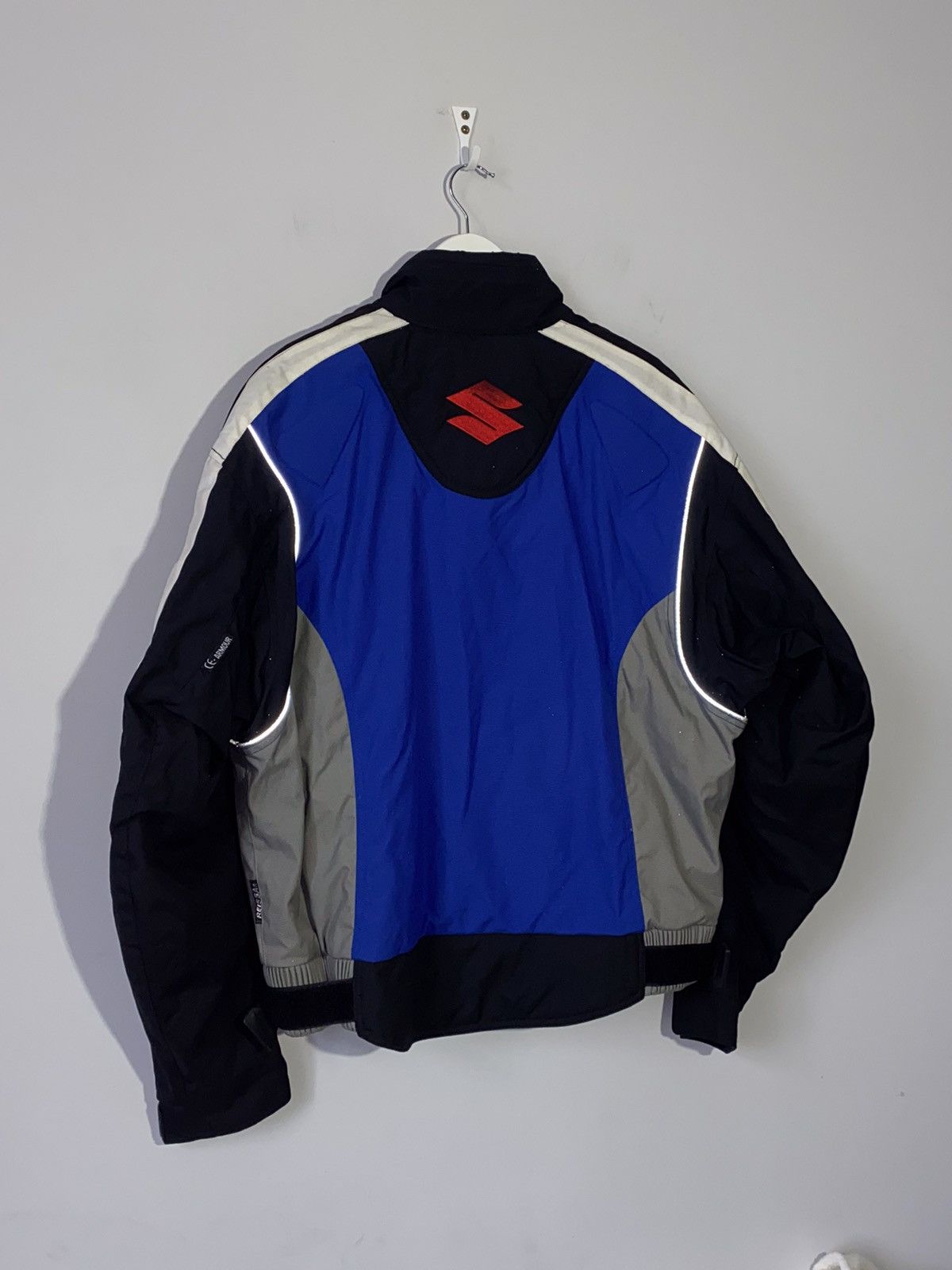 Japanese Brand 🔥 00s SUZUKI MOTORCYCLE RIDING JACKET Y2K BIKER STYLE RACING Size US S / EU 44-46 / 1 - 4 Thumbnail