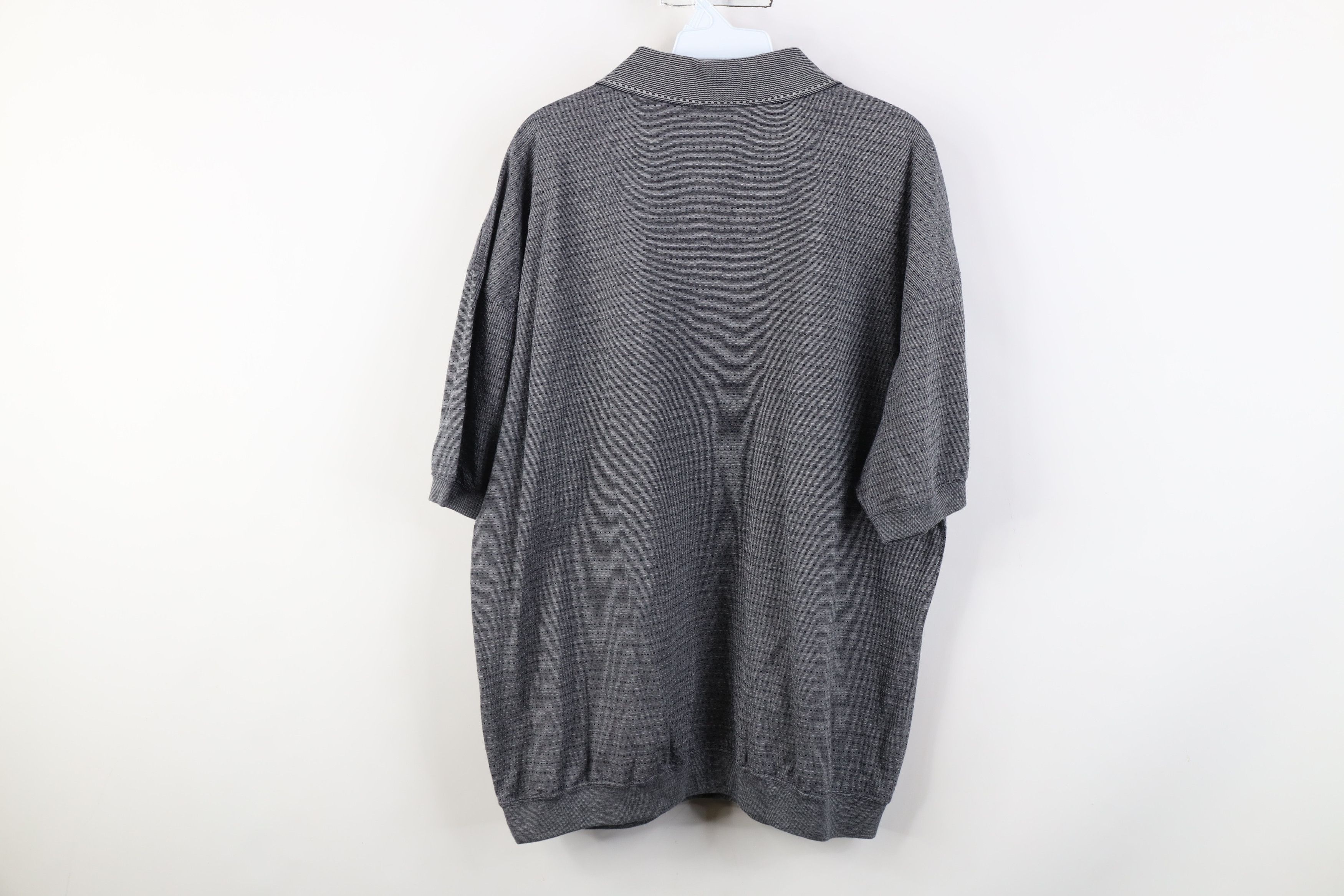Vintage Vintage 90s Streetwear Pullover Polo Shirt Mafia Mob Size US XL / EU 56 / 4 - 9 Thumbnail