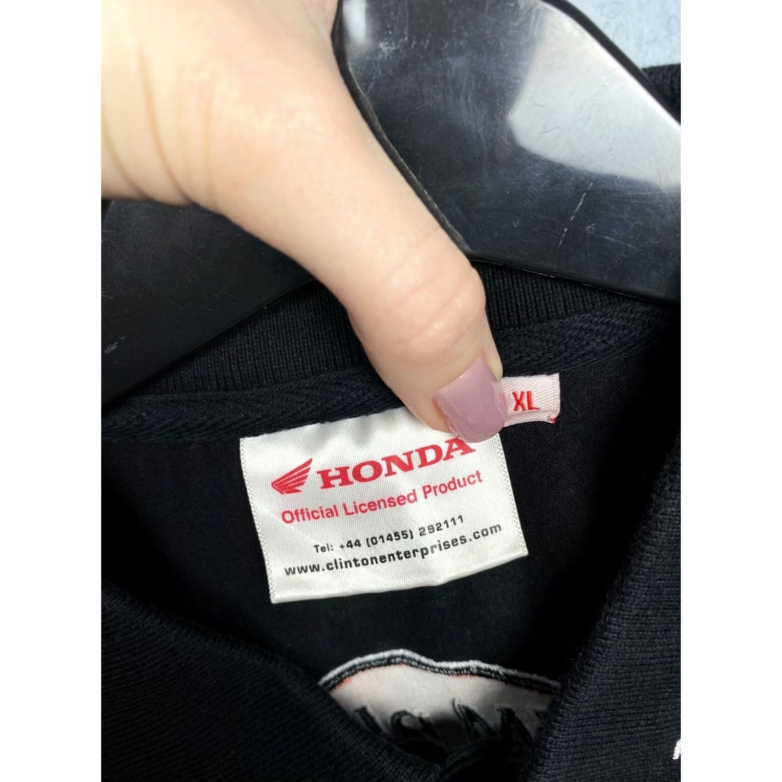 Honda Honda Racing Team Polo Shirt Mens XL Black Polo Size US XL / EU 56 / 4 - 6 Thumbnail