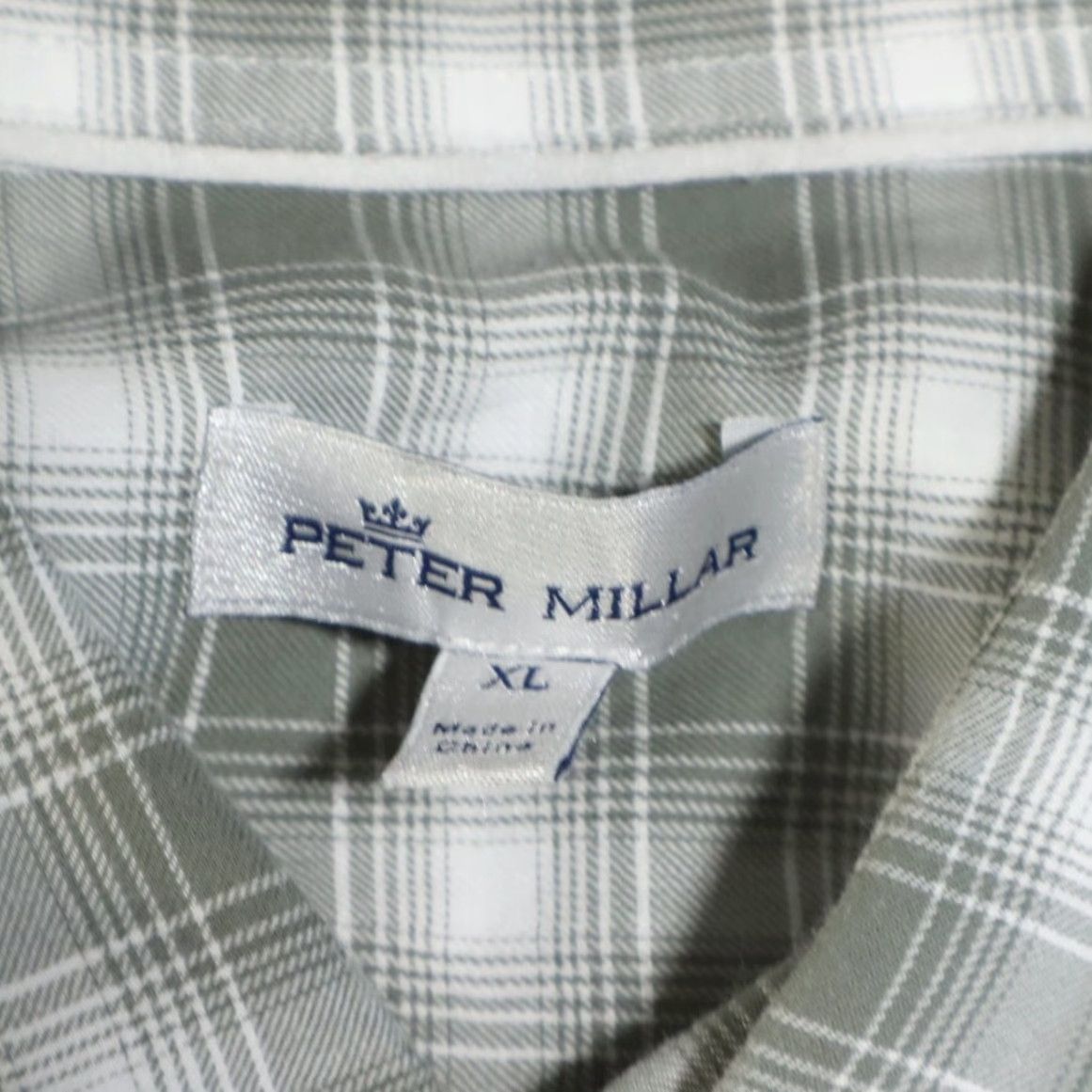 Peter Millar Peter Millar Wellington Cotton Plaid Button Down Shirt Olive XL Mens Size US XL / EU 56 / 4 - 5 Thumbnail
