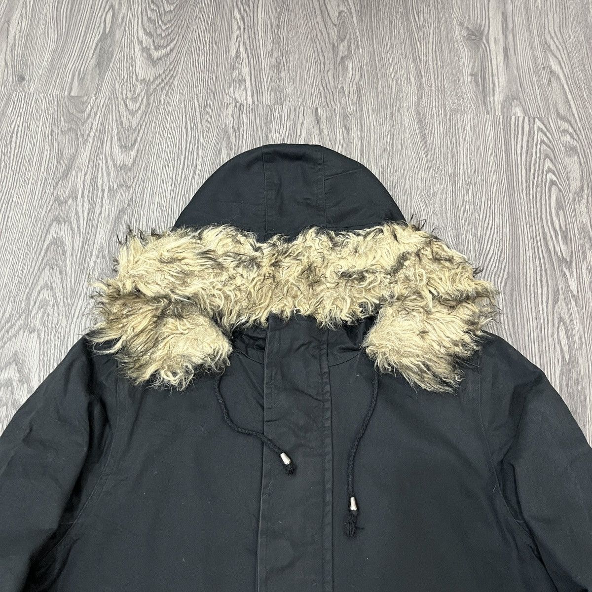 14th Addiction Logue - Faux Fur Hooded Parka Pile Lined Size US L / EU 52-54 / 3 - 2 Thumbnail
