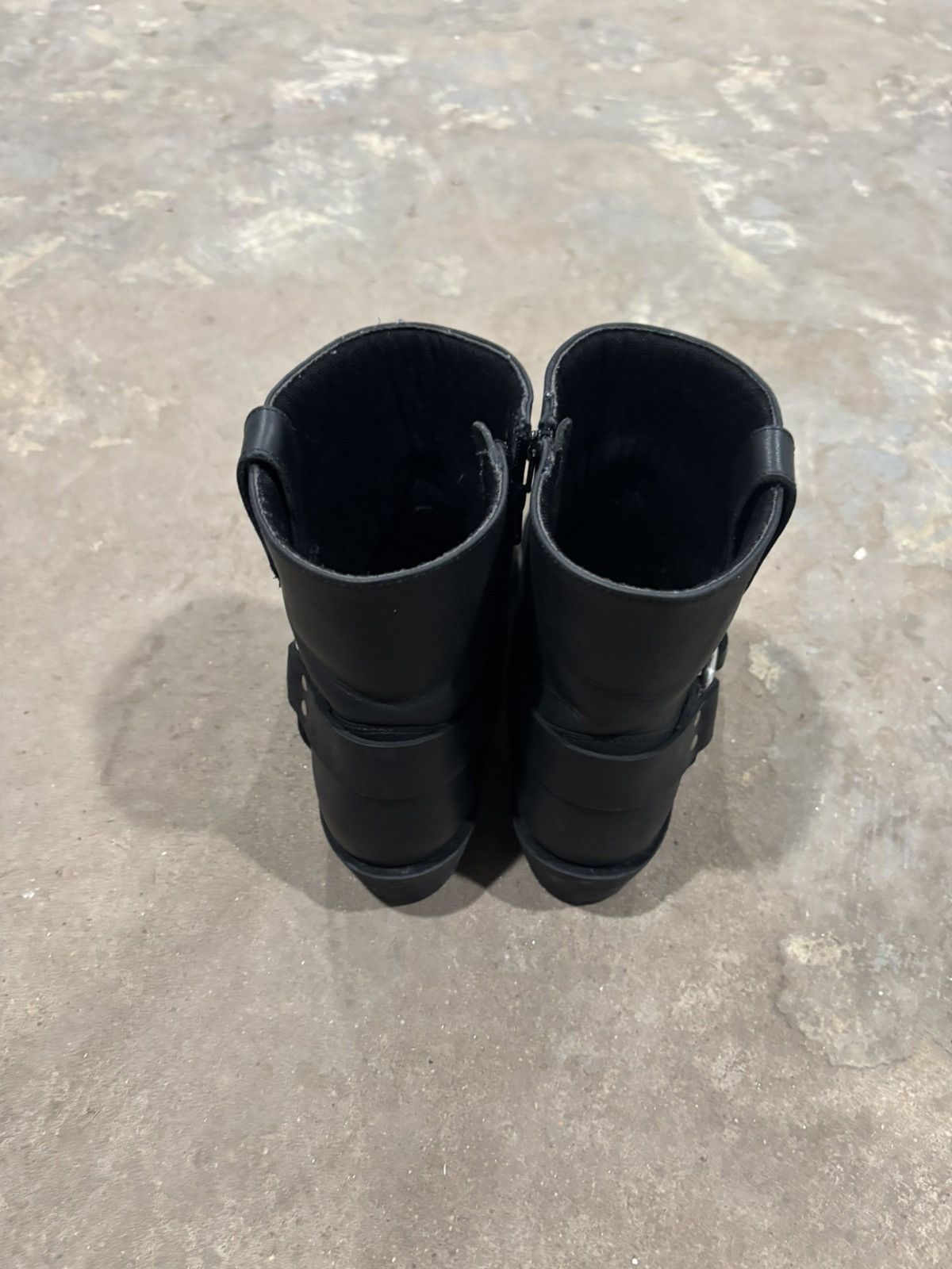 Vintage Size 11 Black Flat Toe Dingo Harness Boots Size US 11 / EU 44 - 5 Thumbnail