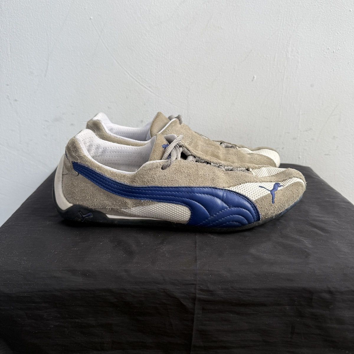 Puma Vintage Puma Speedcat Gray Low Sneakers Size US 7 / EU 40 - 1 Thumbnail