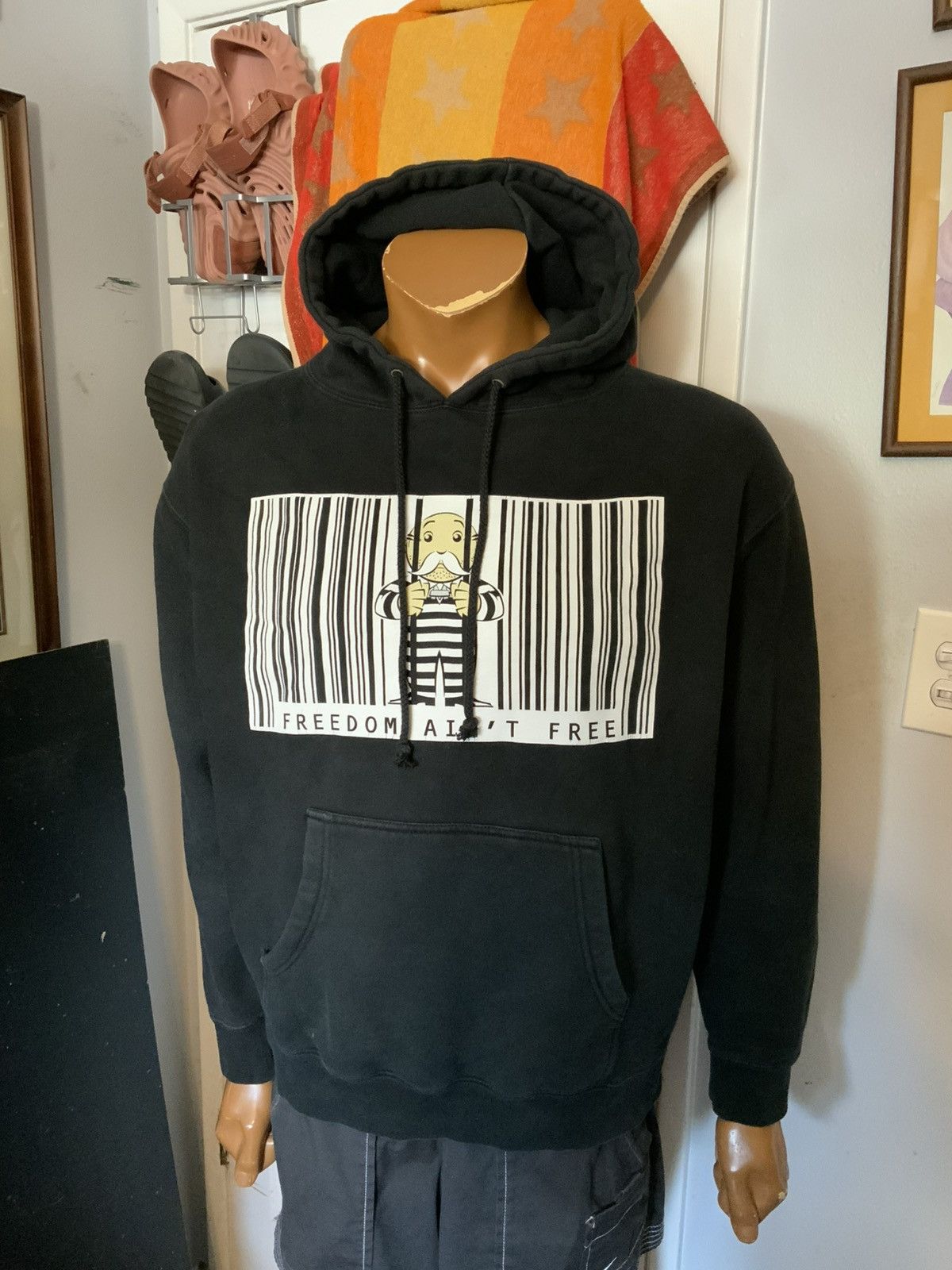 Bait Bait Monopoly Hasbro Freedom Ain’t Free Jail Pullover Hoodie Size US L / EU 52-54 / 3 - 11 Thumbnail