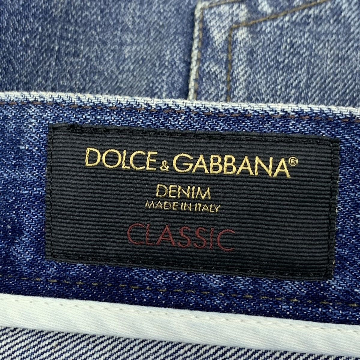 Dolce & Gabbana Dolce & Gabbana Blue Washed Distressed Denim Pants K26WX Size US 36 / EU 52 - 7 Thumbnail