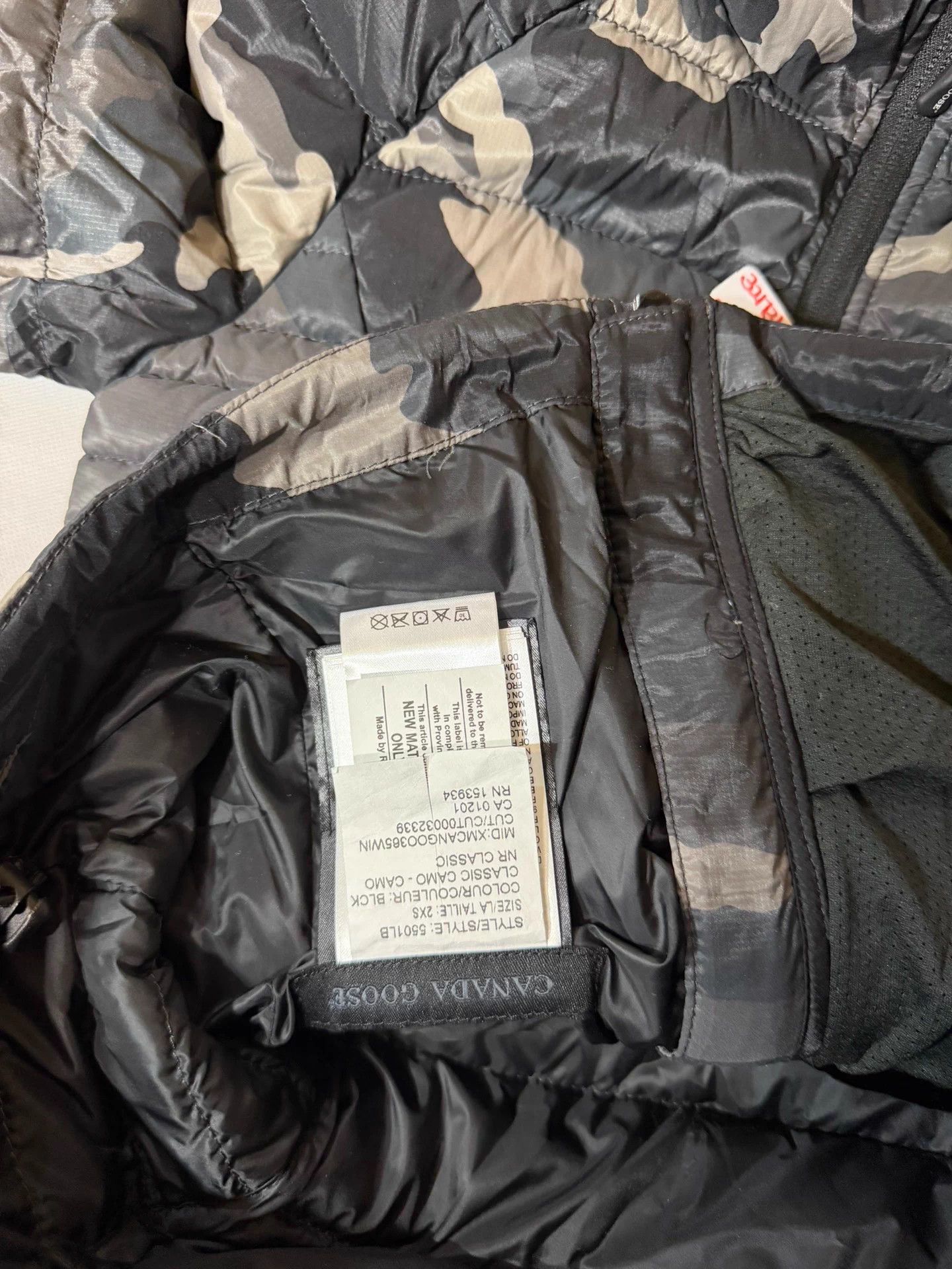 Canada Goose CANADA GOOSE Camo Down Jacket 2XS Oversized Size US XXS / EU 40 - 4 Thumbnail