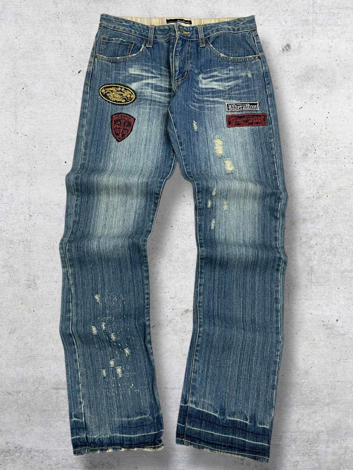Japanese Brand JAPAN ARMEE FRANCAISE VINTAGE RUGGED AESTHETIC GRUNGE PATCH Size US 31 - 1 Thumbnail