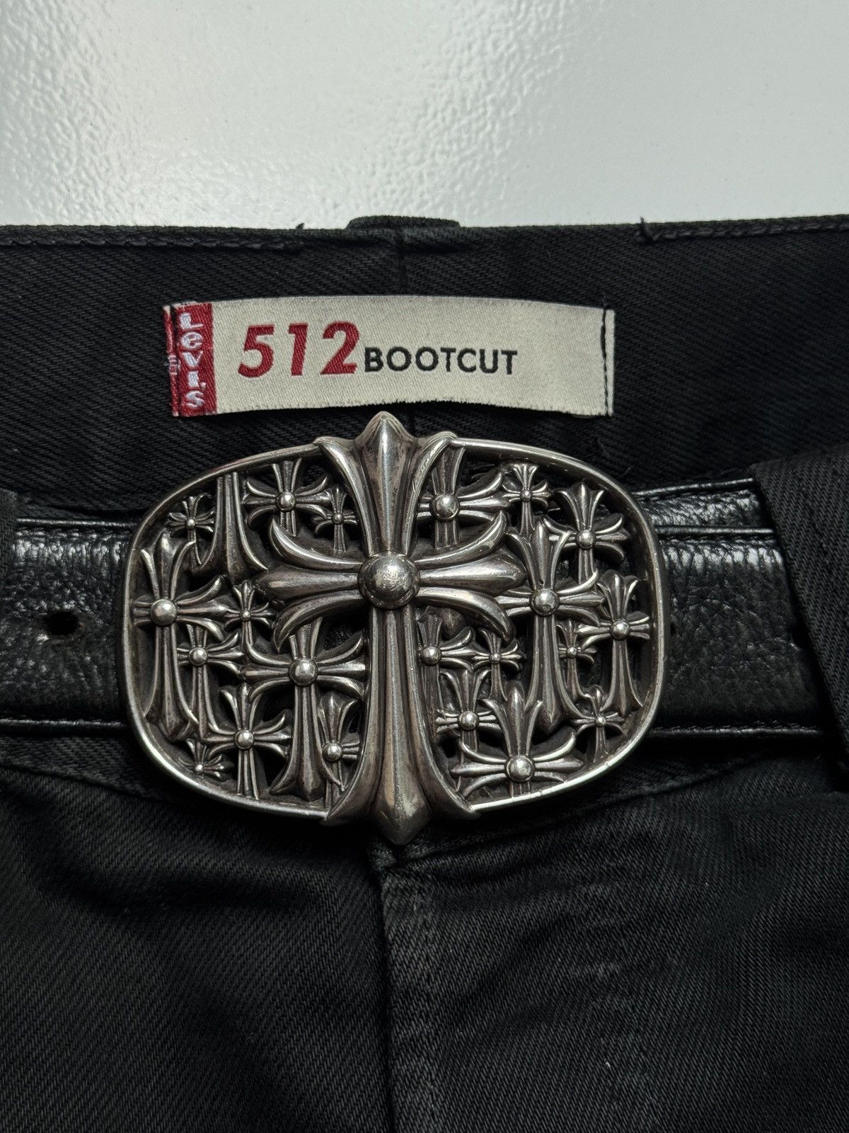 Chrome Hearts Chrome Hearts Cemetery Buckle 1.5 inch Size ONE SIZE - 1 Thumbnail
