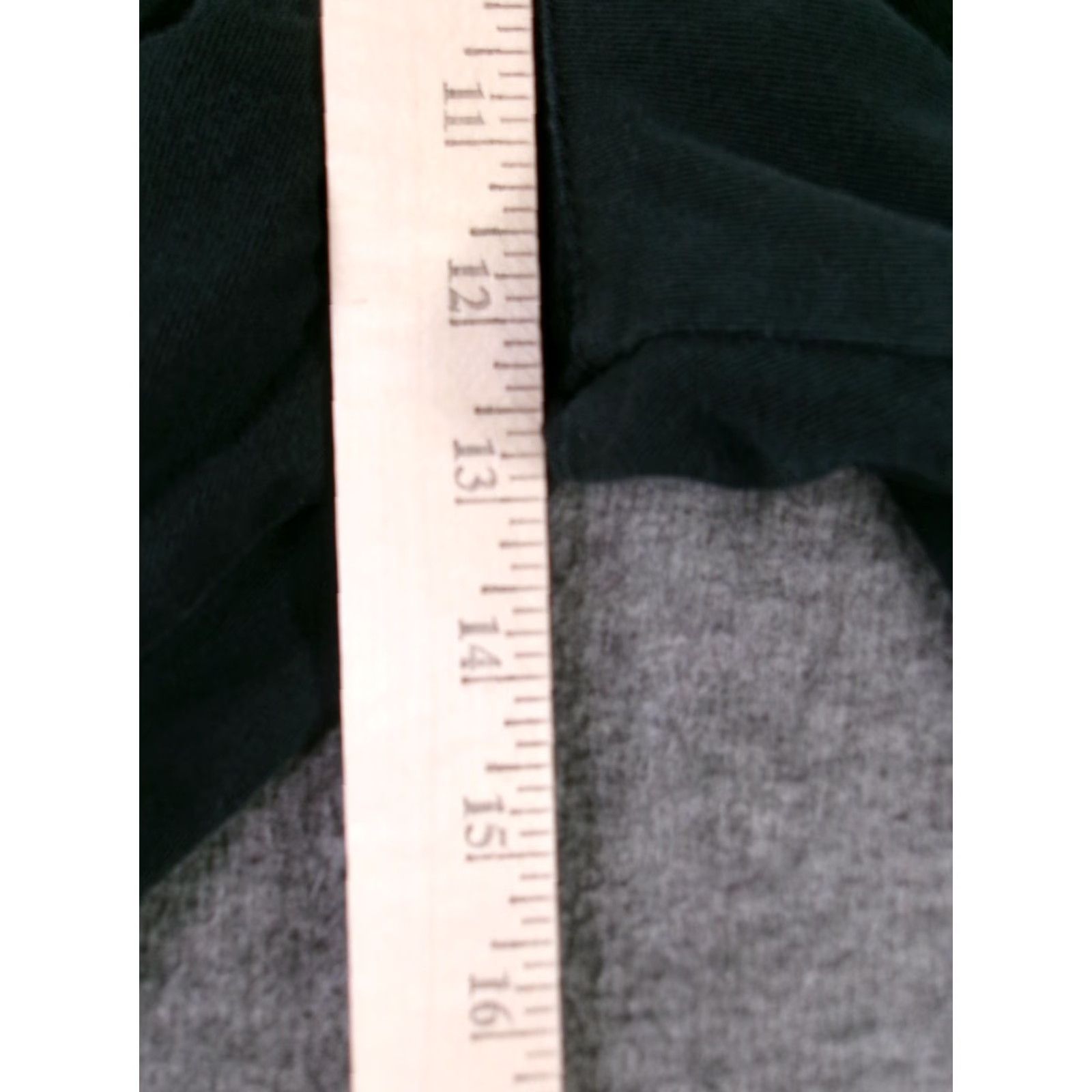 Lee Lee Pants Womens 12 Black Cotton Stretch Tapered Ankle Flat Front Casual Chino Size 34" / US 12 / IT 48 - 5 Thumbnail