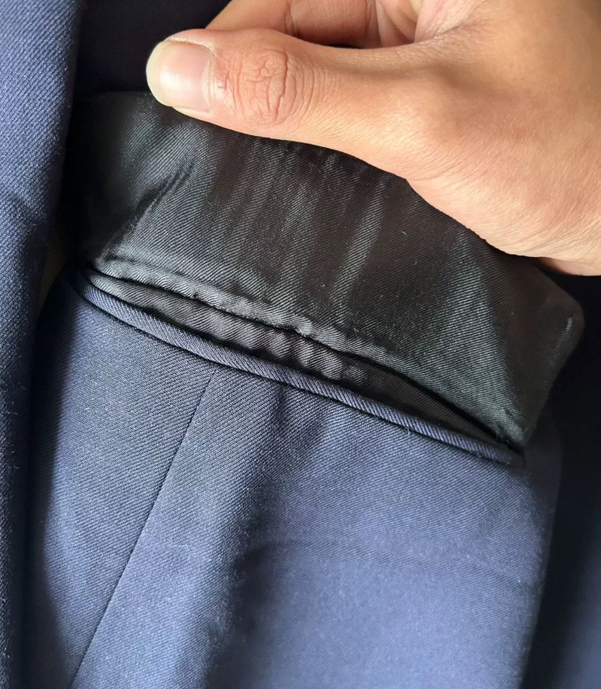 Saint Laurent Paris × Yves Saint Laurent Saint Laurent 13fw original black border blue suit jacket Size US S / EU 44-46 / 1 - 3 Thumbnail